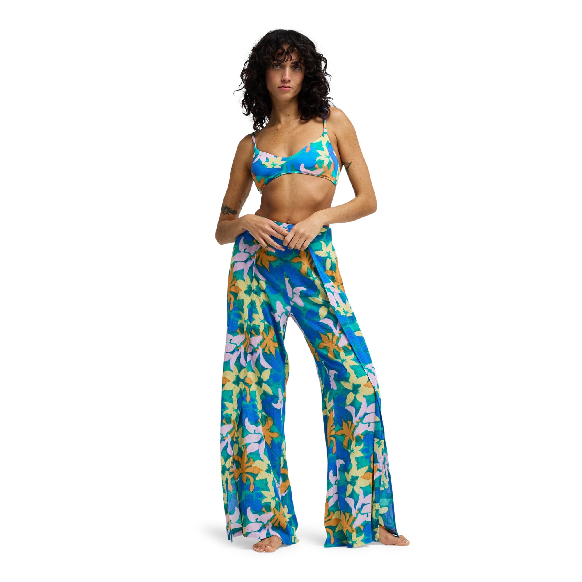 Pantalón de mujer Split Spirit Billabong - Azul Azul-3
