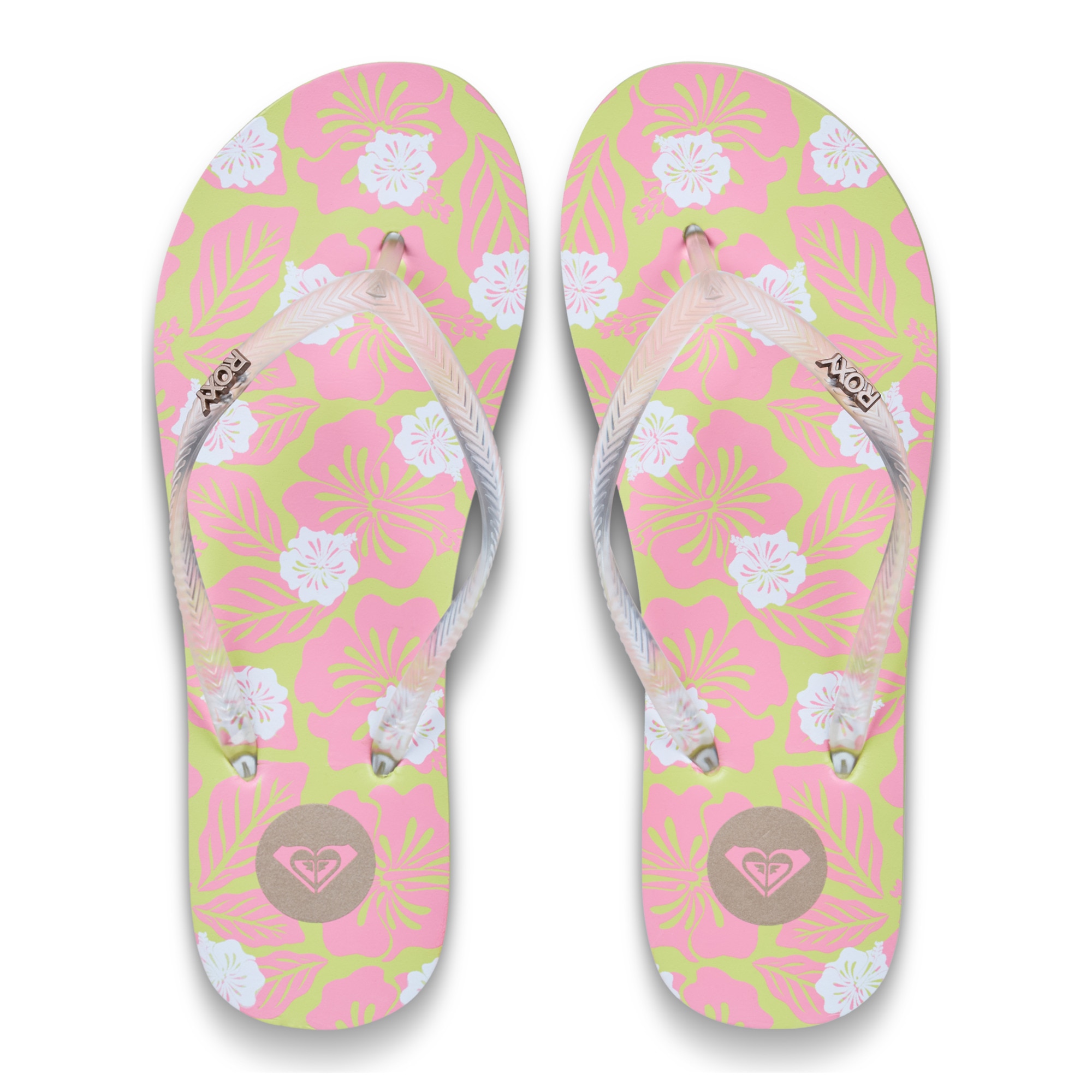 Chanclas de mujer Mauricia Roxy - Rosa Rosa-4