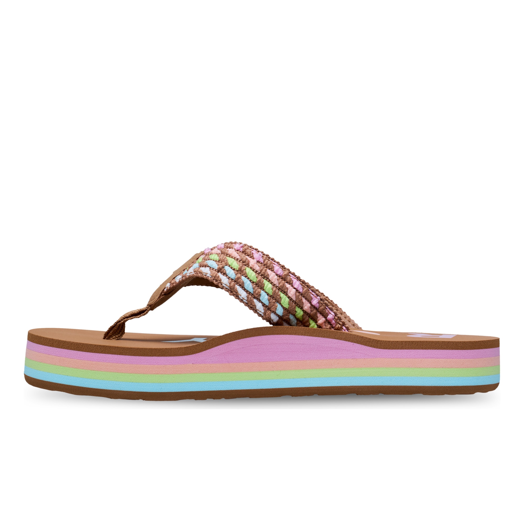 Chanclas de niños Rg Chika Hi Roxy - Marrón Marrón-3