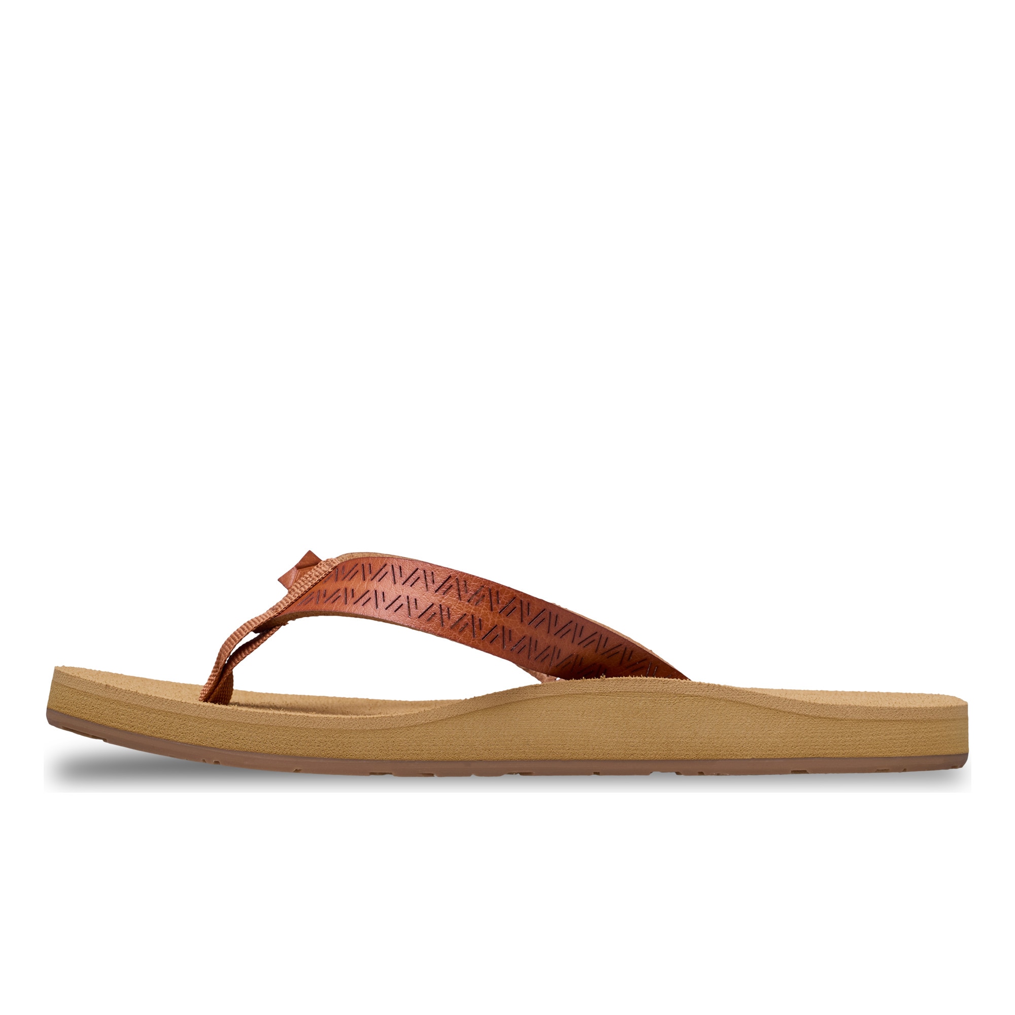 Chanclas de mujer Porto Motif Roxy - Marrón Marrón-3
