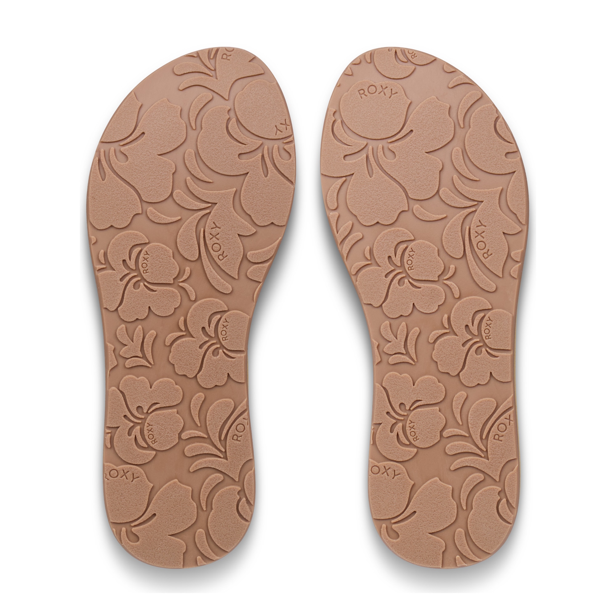 Chanclas de mujer Porto Motif Roxy - Beige Beige-6