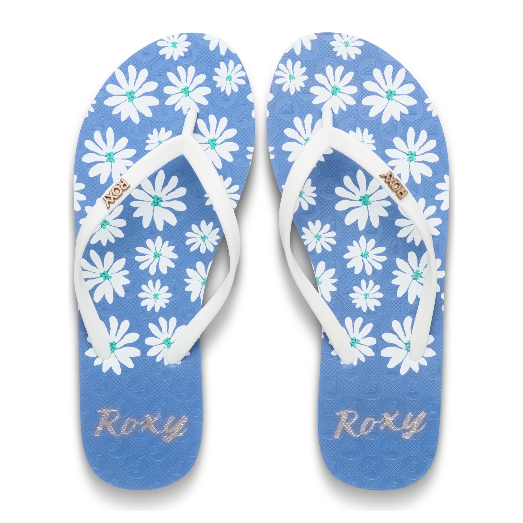 Chanclas de mujer New Viva Printed Roxy - Azul Azul-4