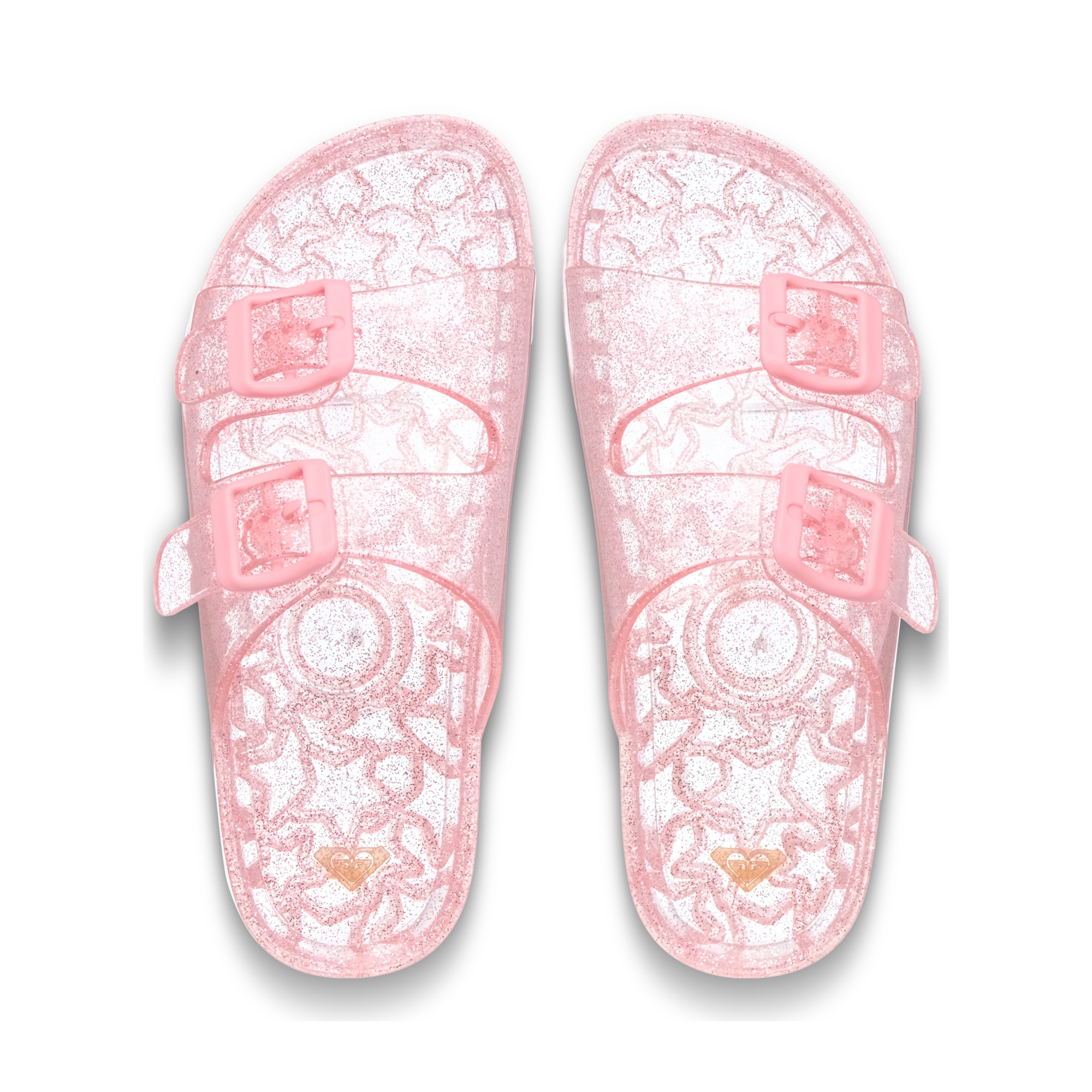 Chanclas de niños Rg Kattie Glitter Roxy - Rosa Rosa-4