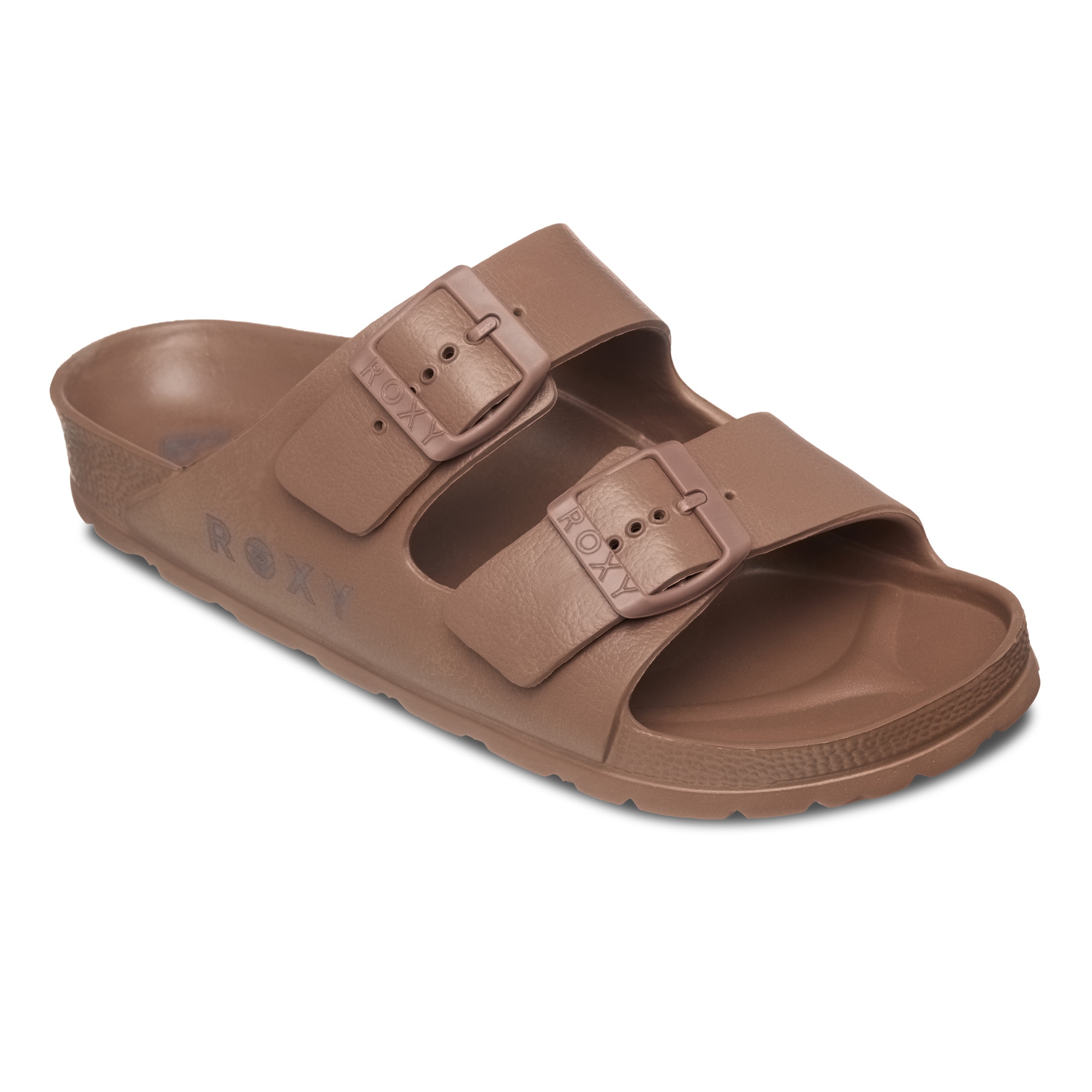 Roxy Chanclas de mujer Kattie Marrón