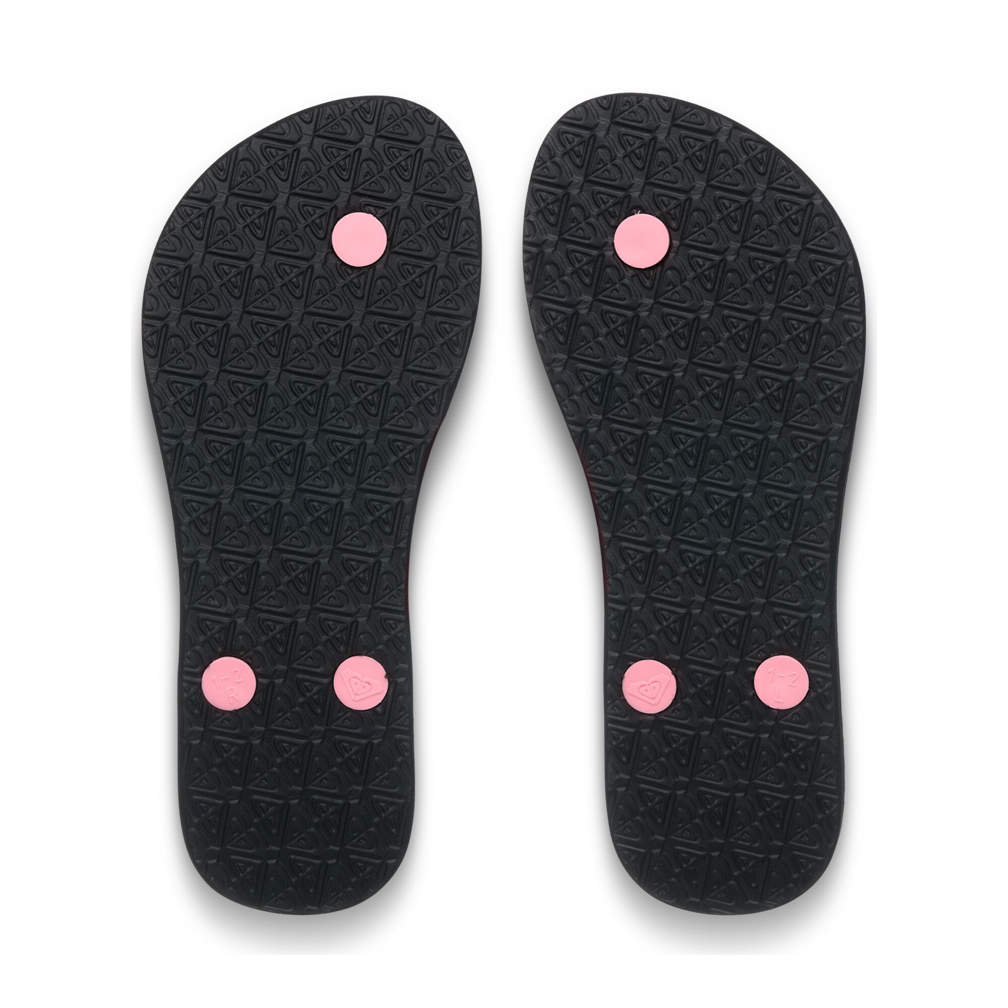 Chanclas de niños Rg Viva Stamp Roxy - Negro Negro-6