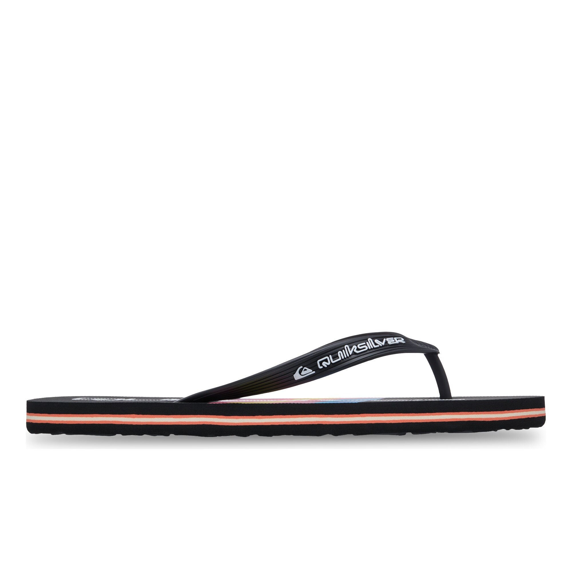 Chanclas de hombre Molokai Stripe Quiksilver - Azul marino / Rosa Azul marino / Rosa-2