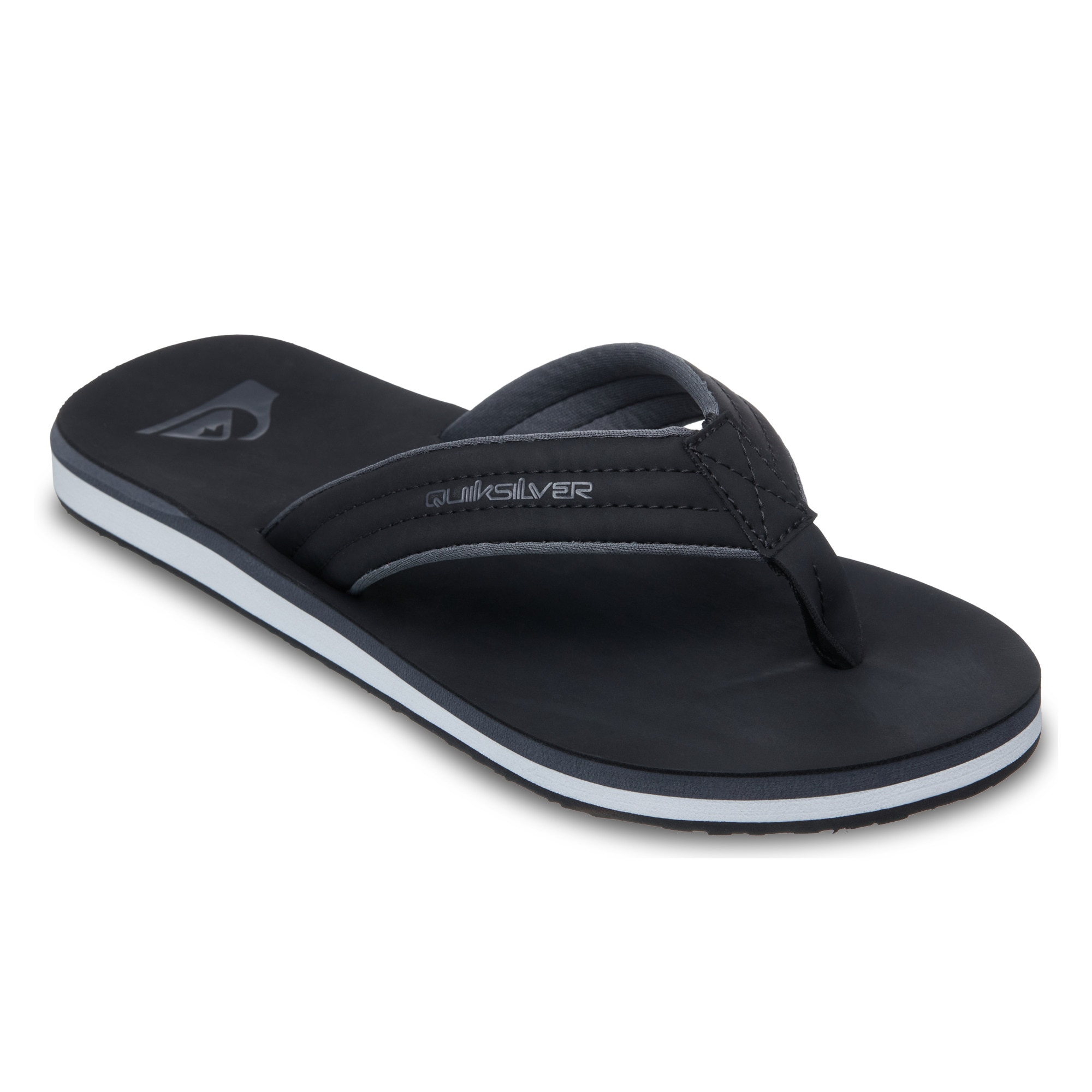 Quiksilver Chanclas de hombre Carver Nubuck Marrón