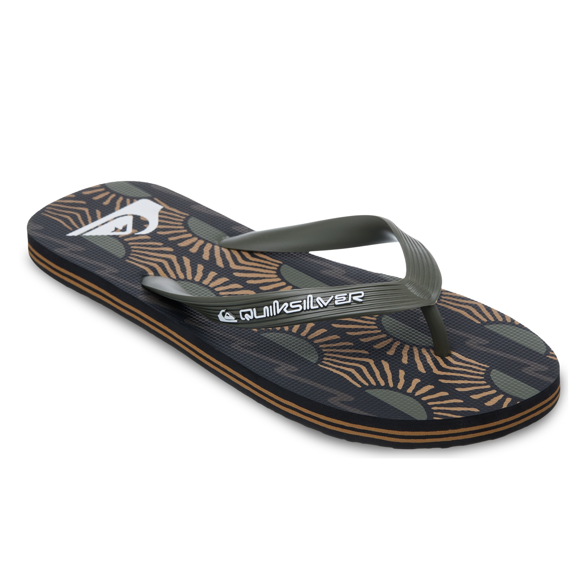 Chanclas de hombre Molokai Art Quiksilver - Kaki Kaki-1