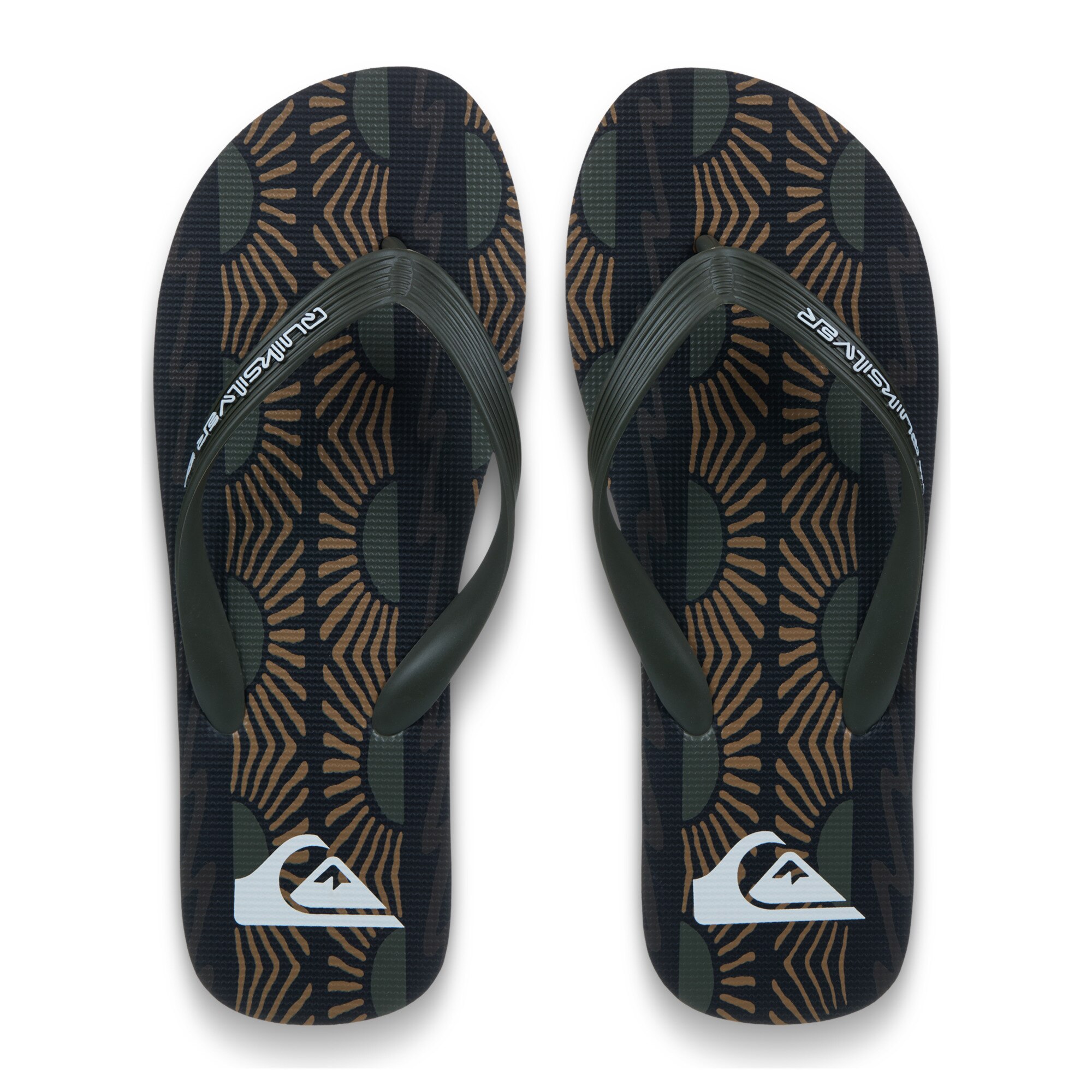 Chanclas de hombre Molokai Art Quiksilver - Kaki Kaki-4