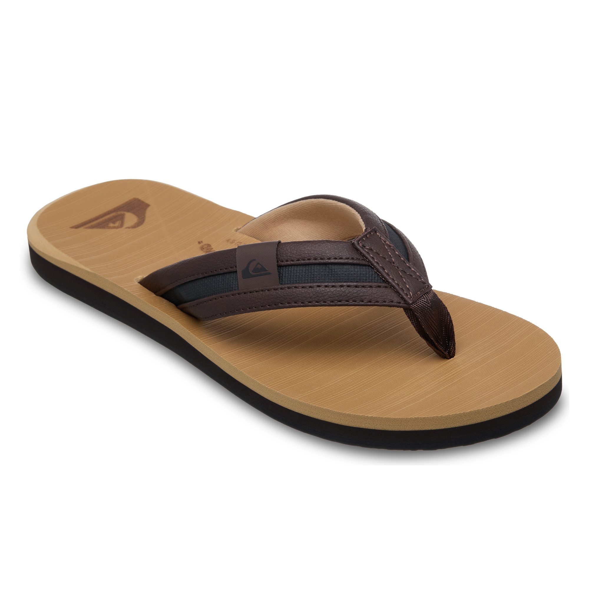 Quiksilver Chanclas de hombre Carver Squish Negro