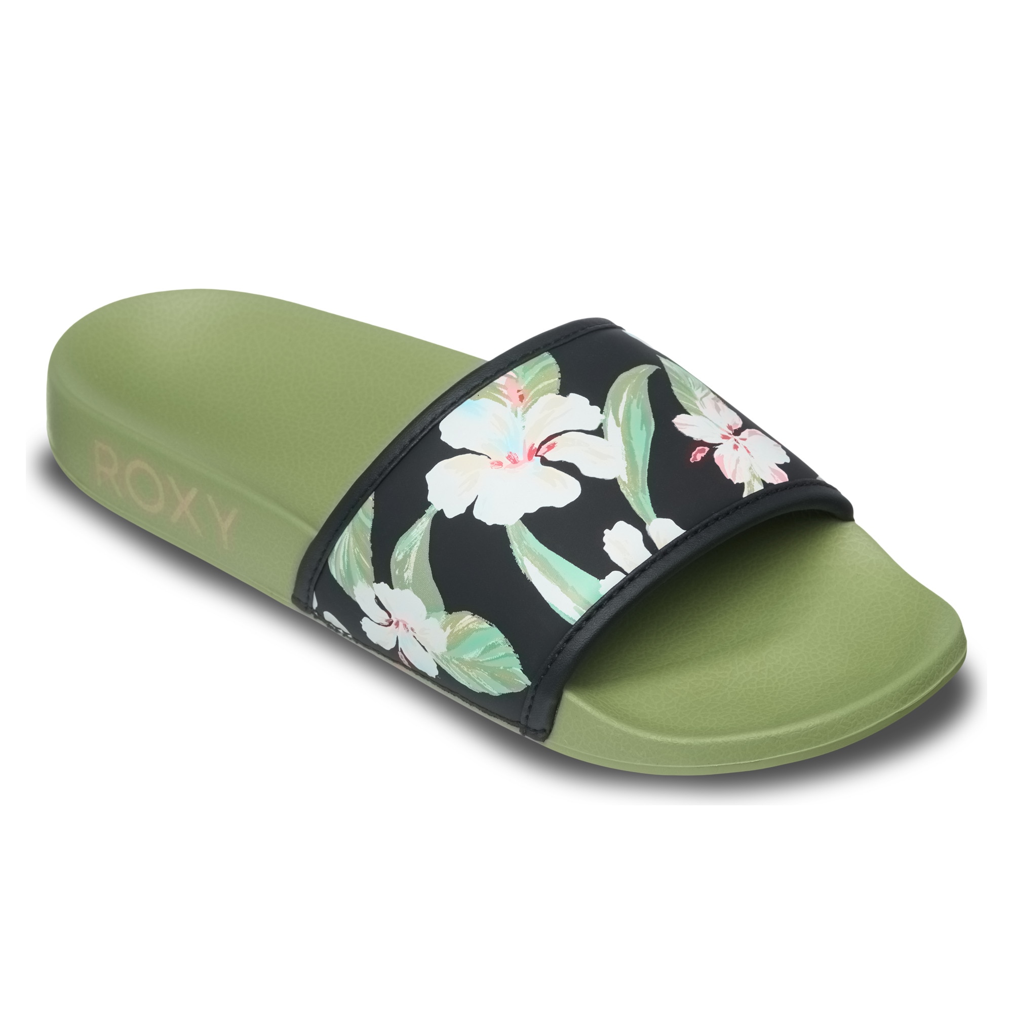 Chanclas de mujer Slippy Iv Roxy - Verde Verde-1