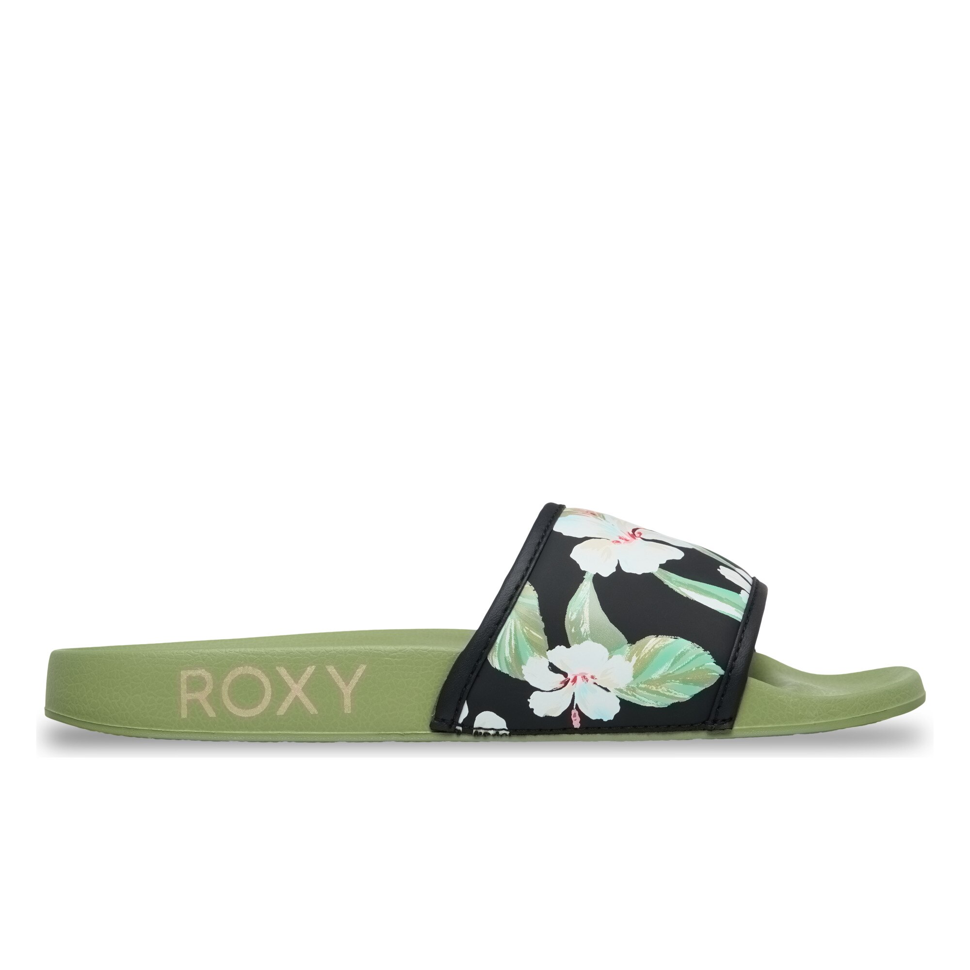 Chanclas de mujer Slippy Iv Roxy - Verde Verde-2