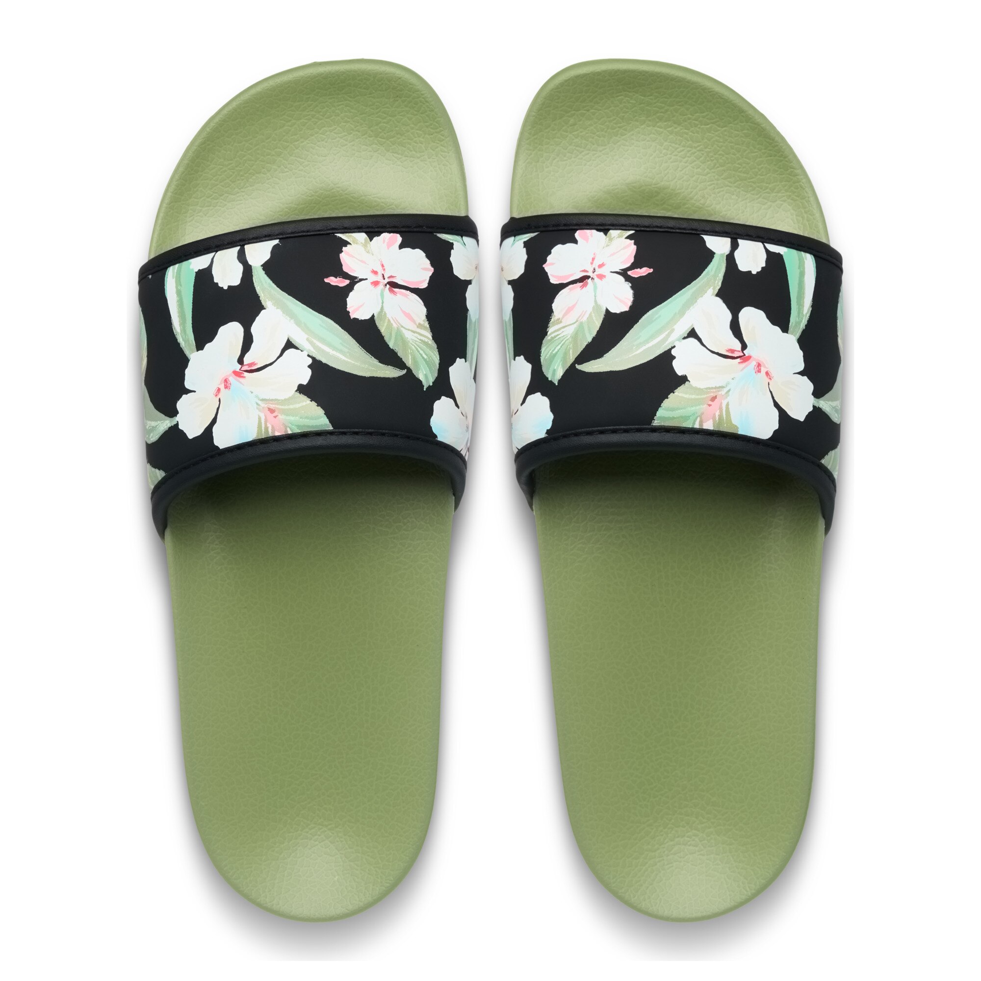 Chanclas de mujer Slippy Iv Roxy - Verde Verde-4