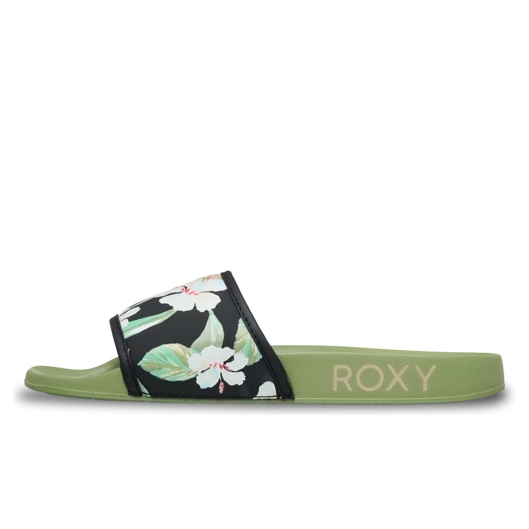 Chanclas de mujer Slippy Iv Roxy - Verde Verde-5