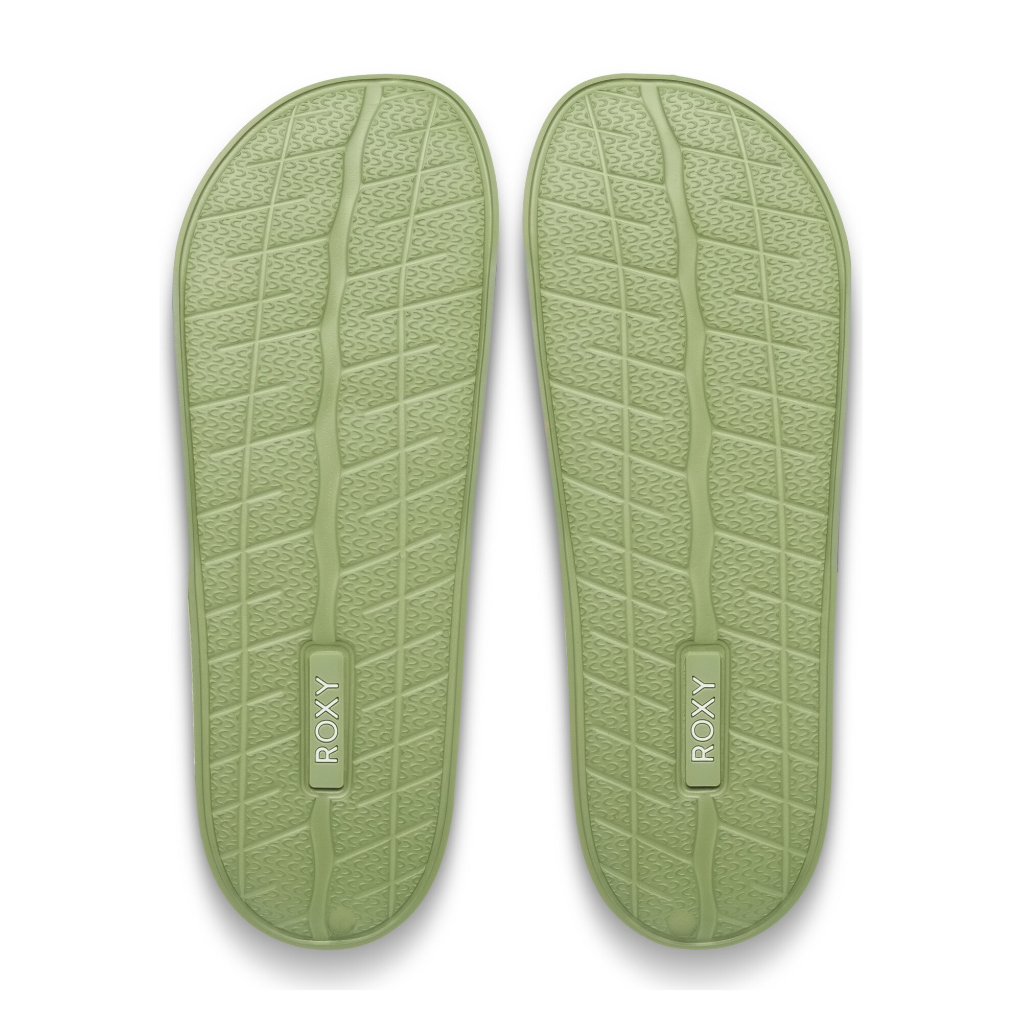 Chanclas de mujer Slippy Iv Roxy - Verde Verde-6