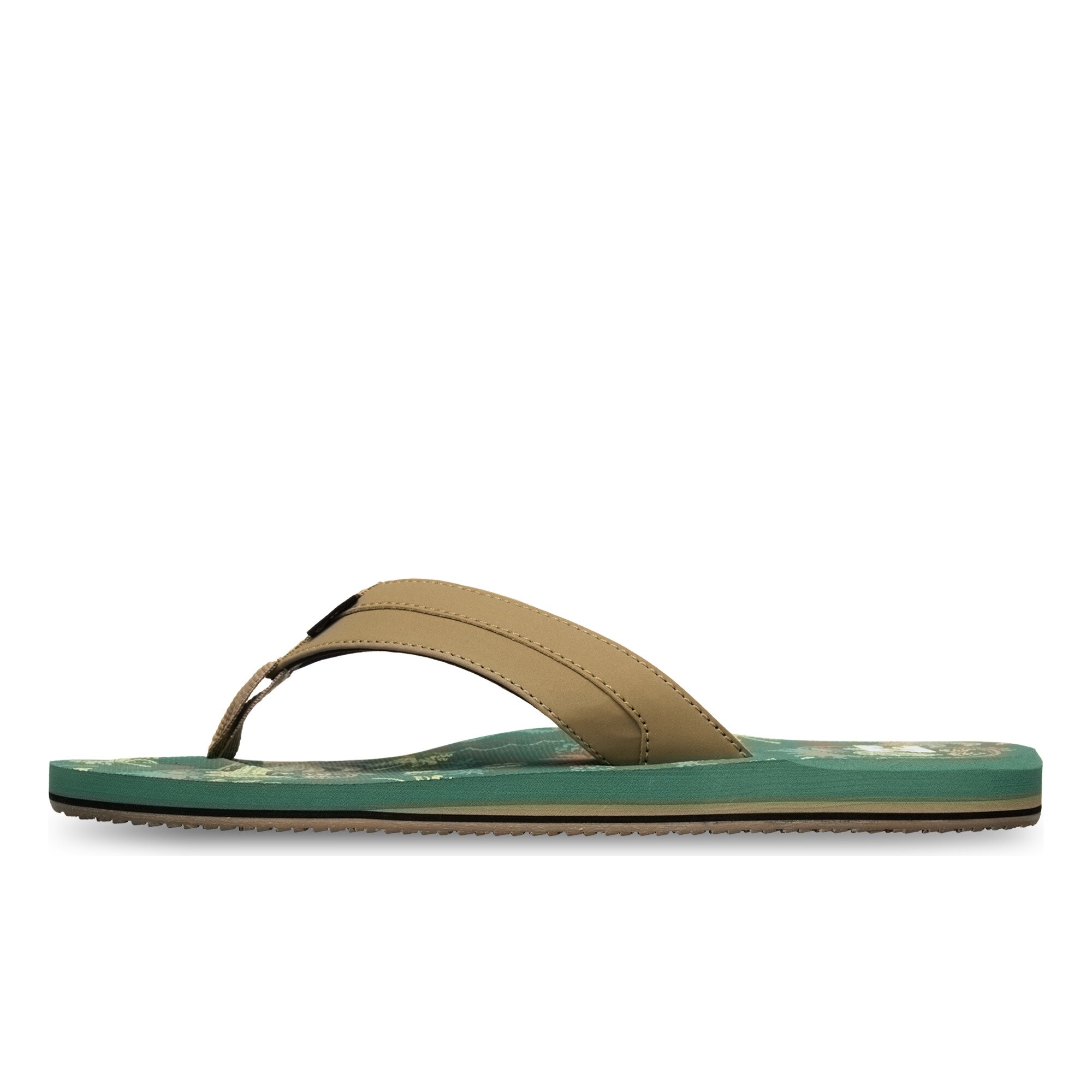 Chanclas de hombre All Day Impact Print Billabong - Verde Verde-5