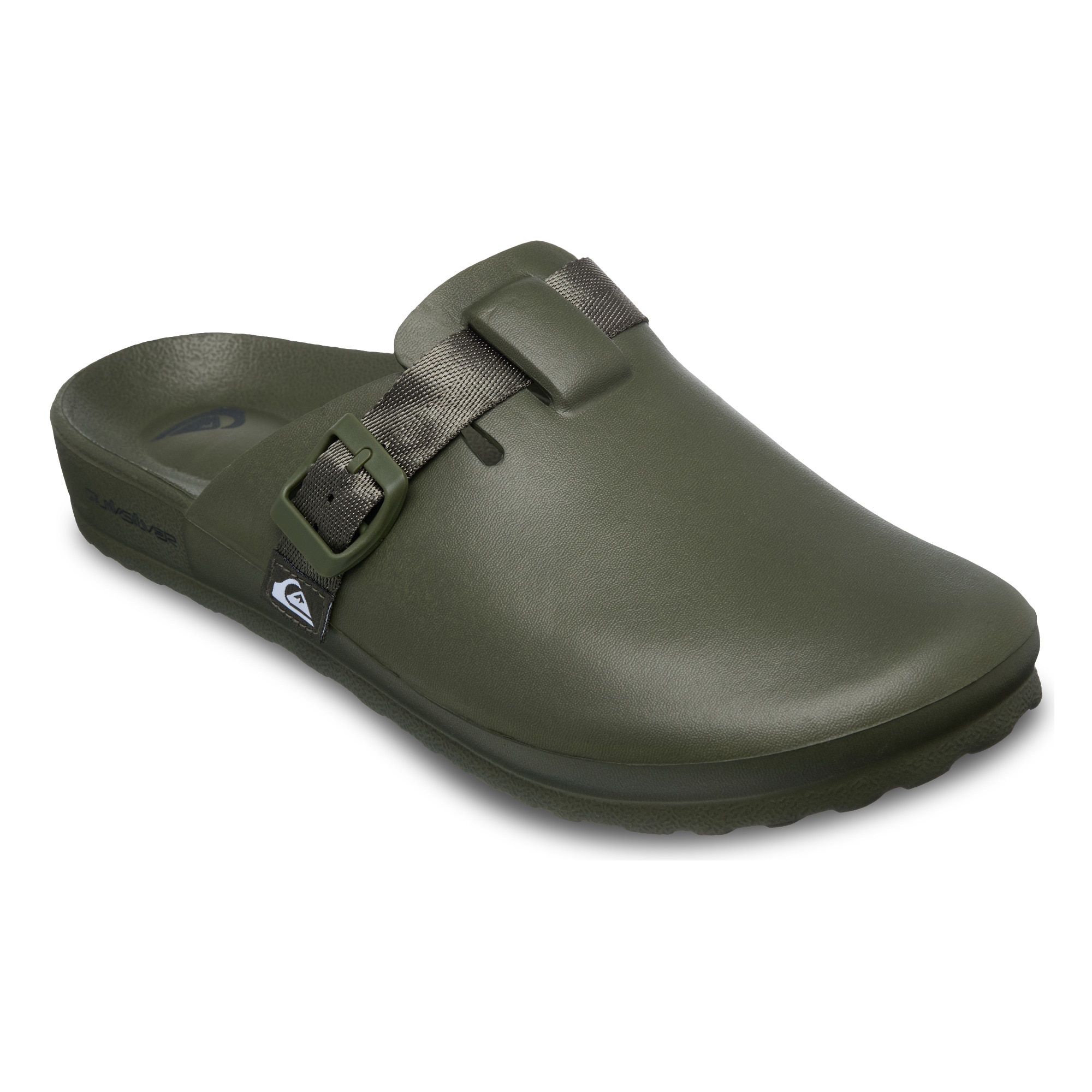 Quiksilver Zuecos de hombre Clogg Kaki