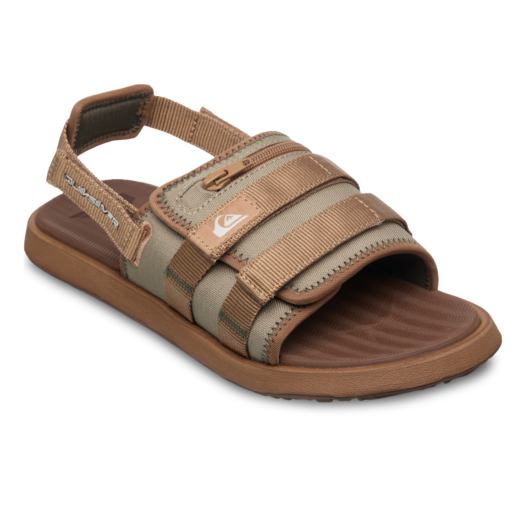 Quiksilver Sandalias de hombre Monkey Caged Marrón