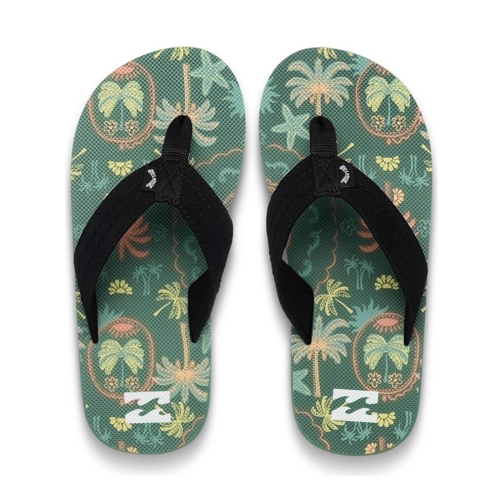 Chanclas de niños All Day Billabong - Negro Negro-1