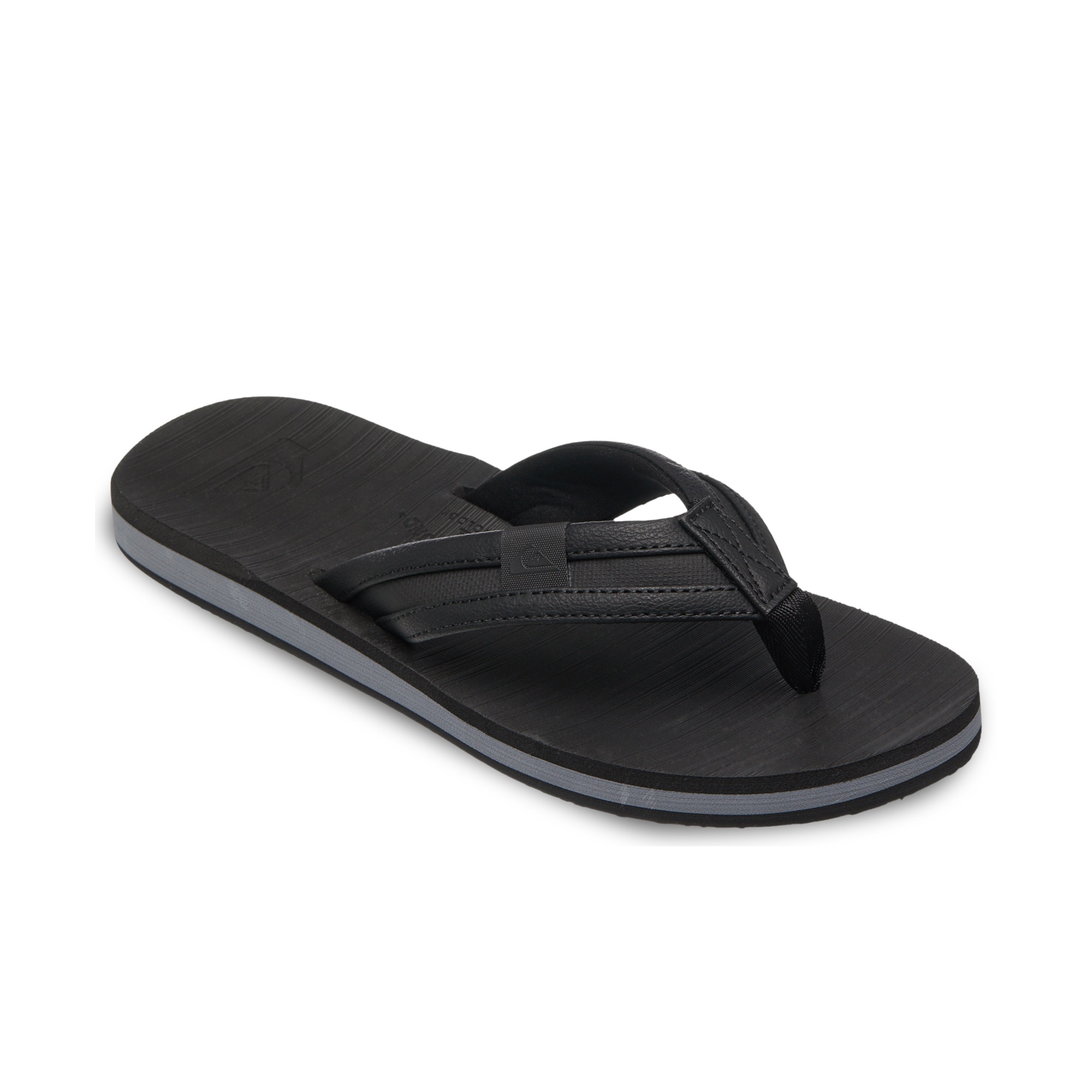 Quiksilver Chanclas de hombre Carver Squish Negro