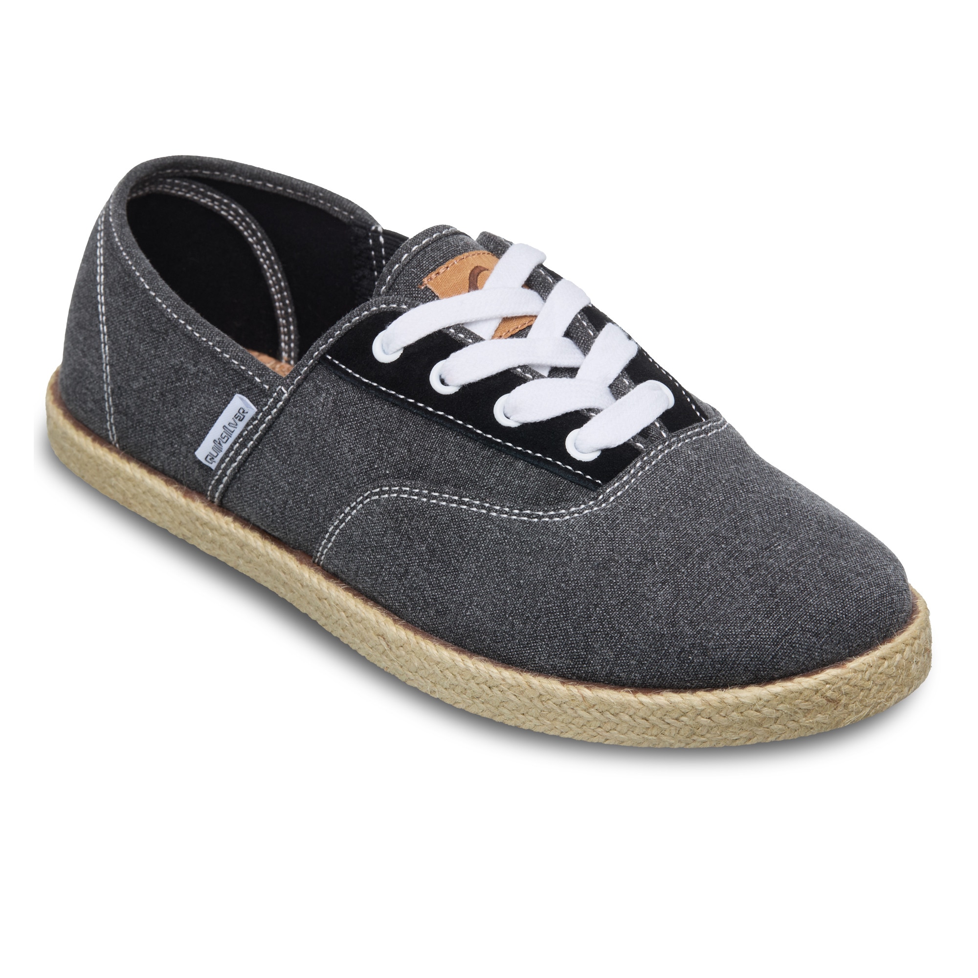 Quiksilver Zapatillas de hombre Espadrilled Up Negro