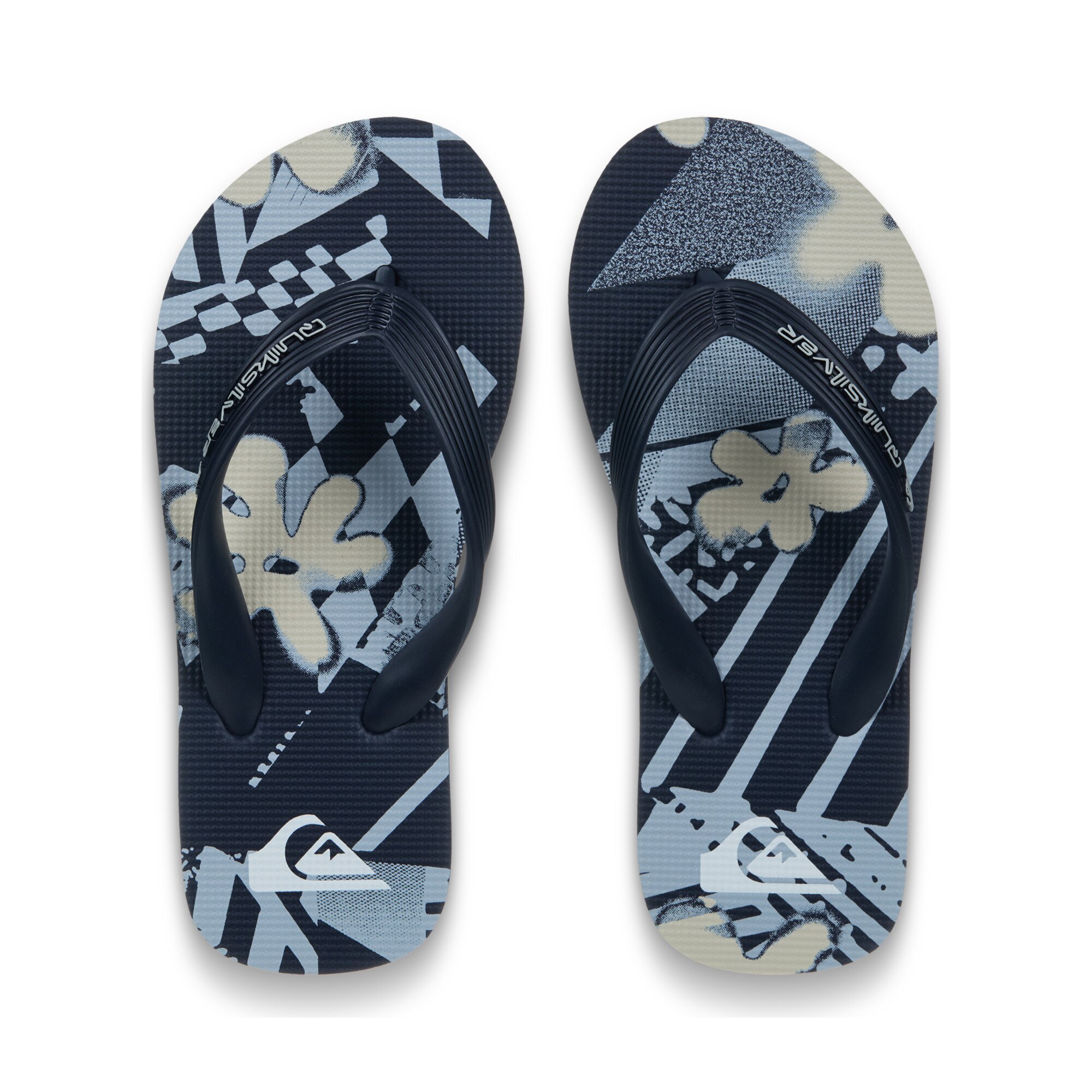 Chanclas de niños Molokai Art Quiksilver - Azul oscuro Azul oscuro-4