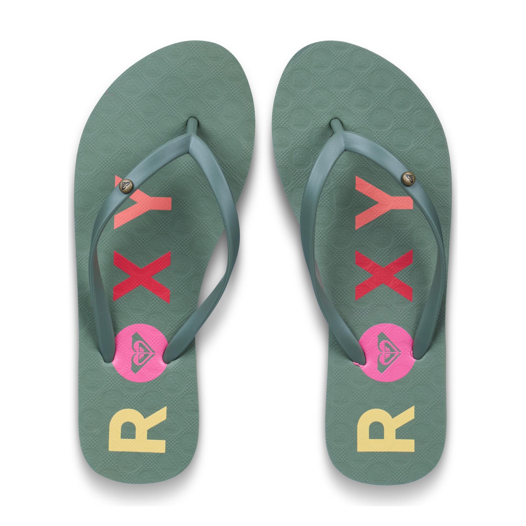 Imagen 4 de Chanclas de mujer Sandy Roxy - Verde Verde