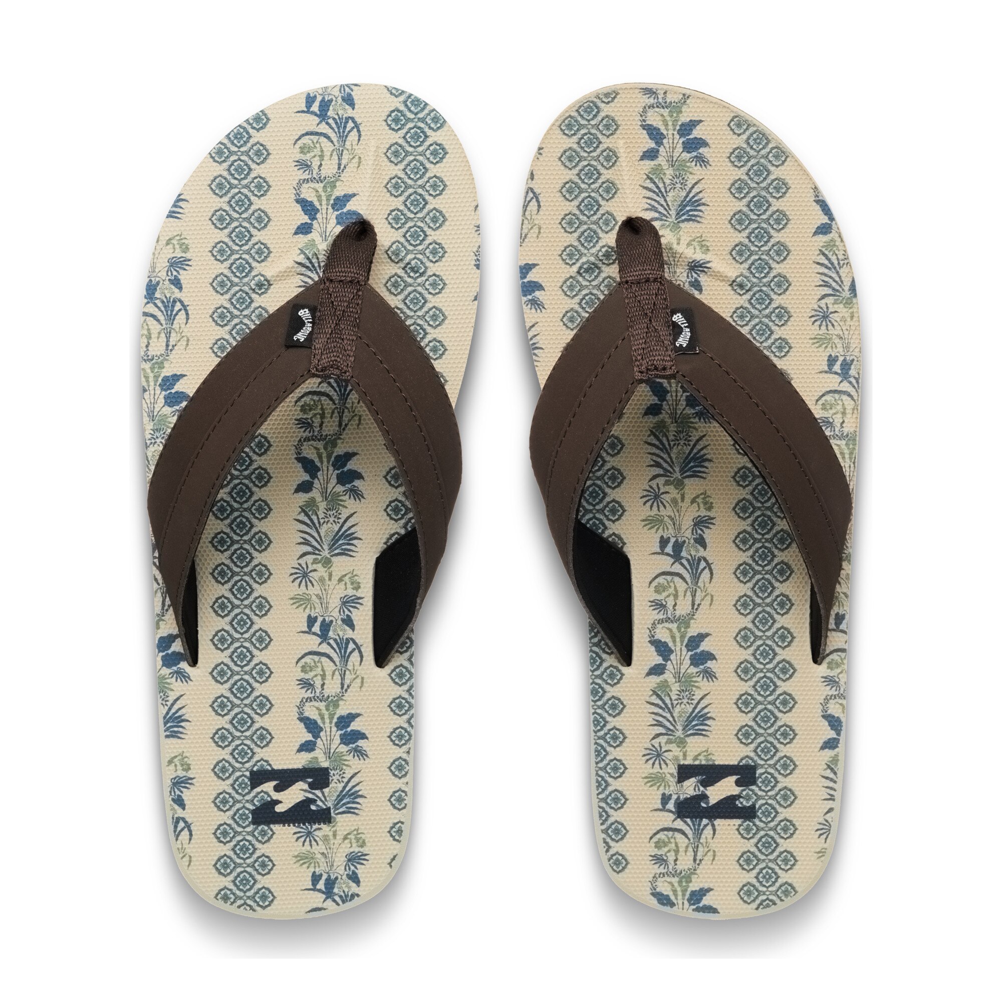 Chanclas de hombre All Day Impact Print Billabong - Natural Natural-4