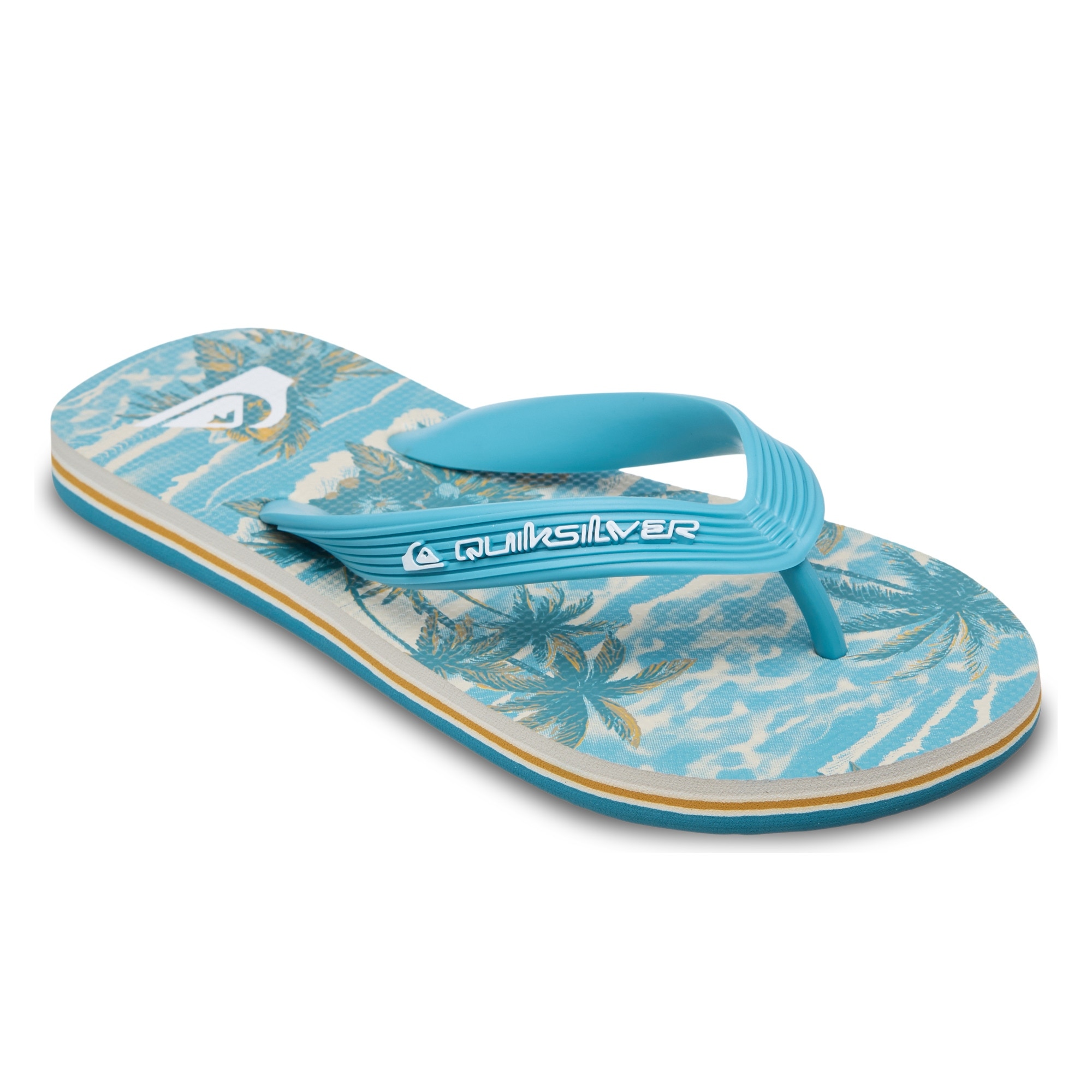 Imagen 0 de Chanclas de niños Molokai Art Quiksilver Azul Turquesa