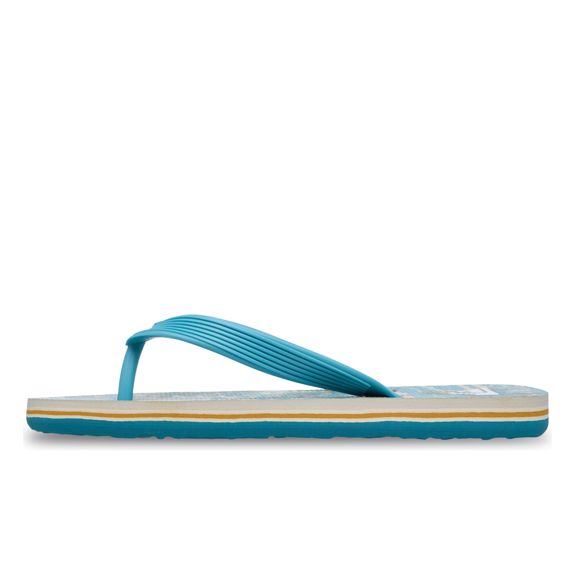 Chanclas de niños Molokai Art Quiksilver - Azul Turquesa Azul Turquesa-3