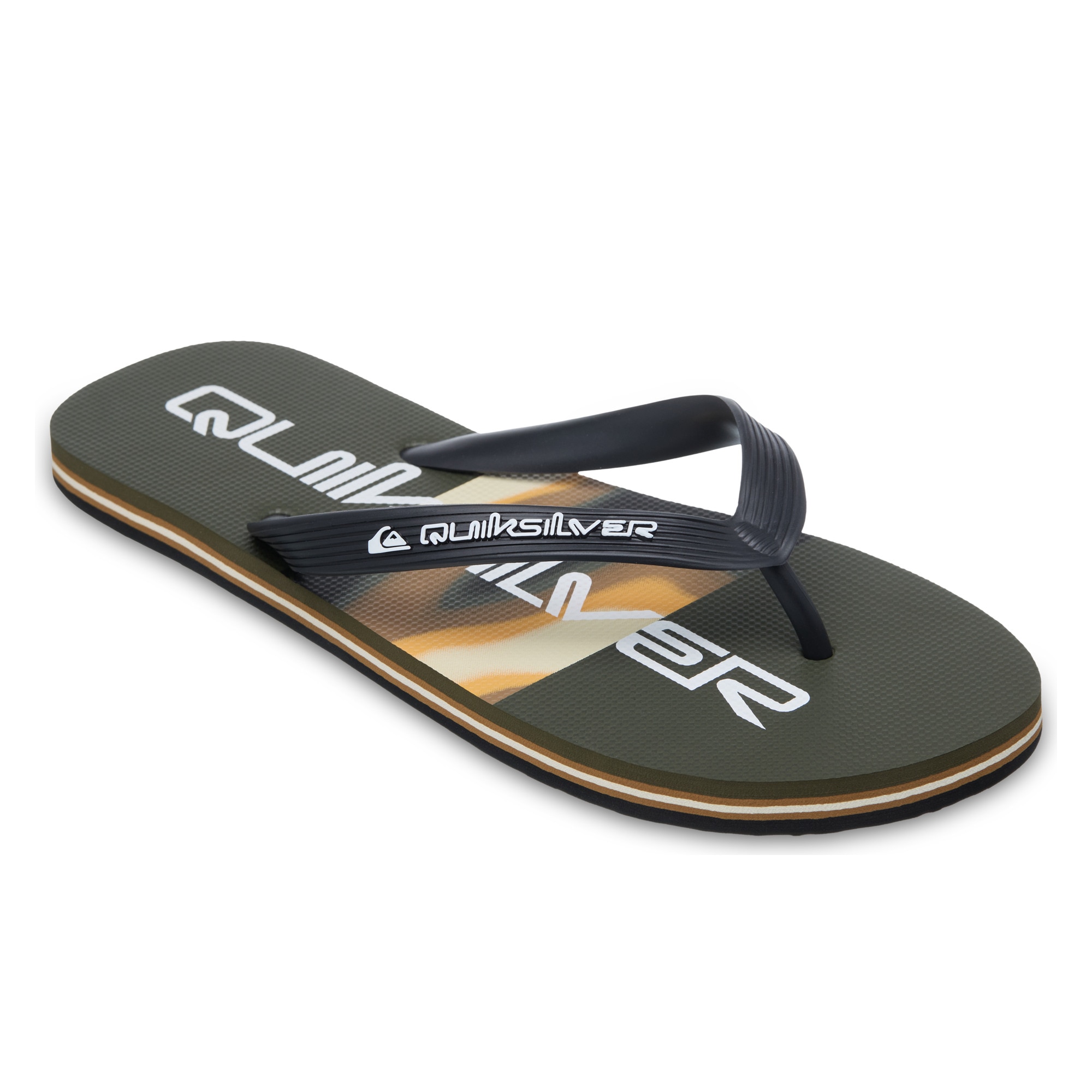 Chanclas de hombre Molokai Stripe Quiksilver - Verde oscuro Verde oscuro-1