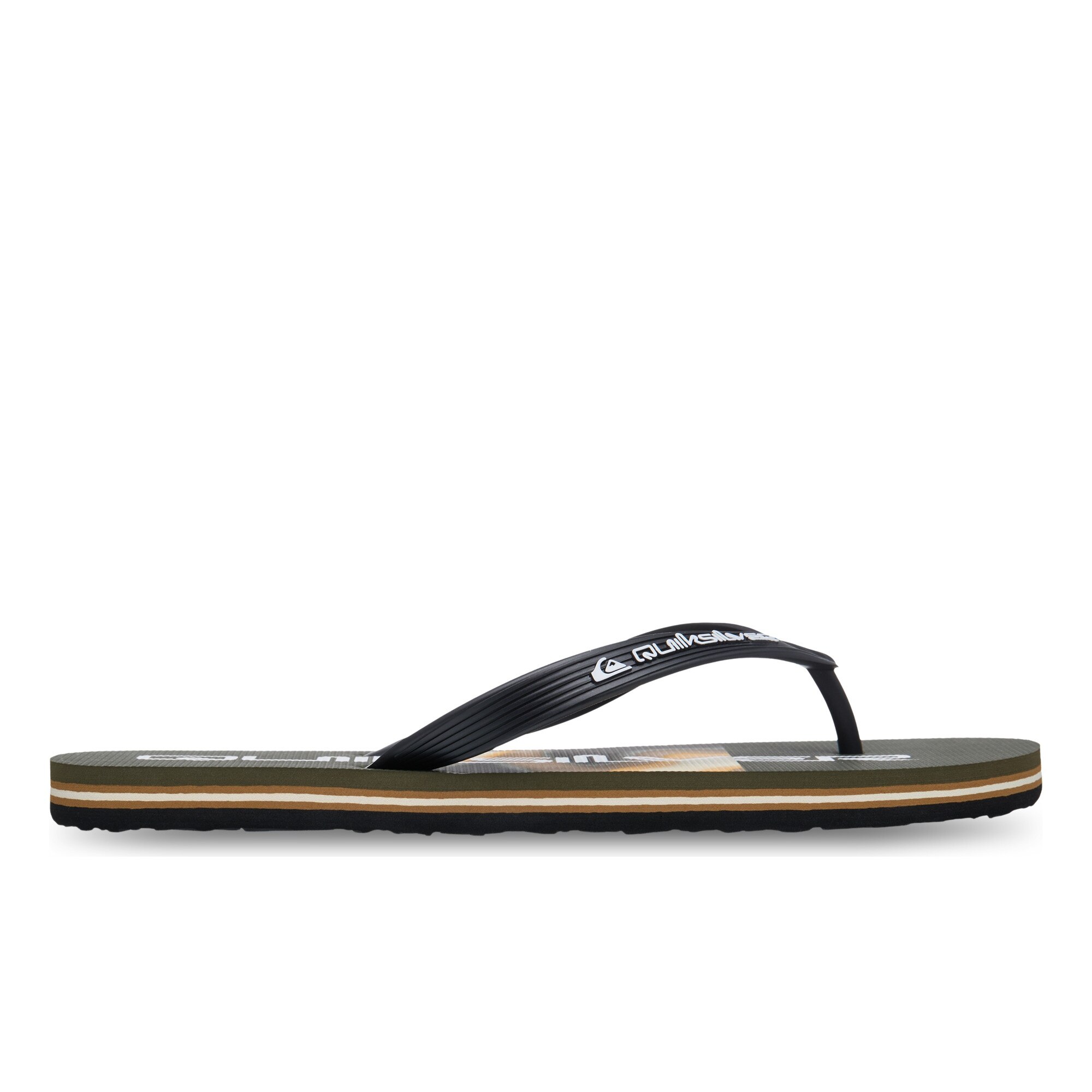 Chanclas de hombre Molokai Stripe Quiksilver - Verde oscuro Verde oscuro-2