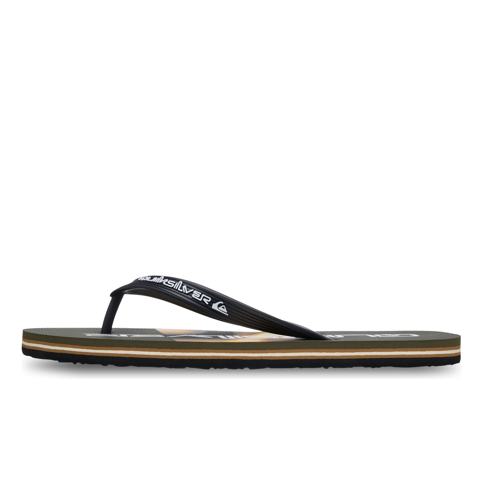 Chanclas de hombre Molokai Stripe Quiksilver - Verde oscuro Verde oscuro-5