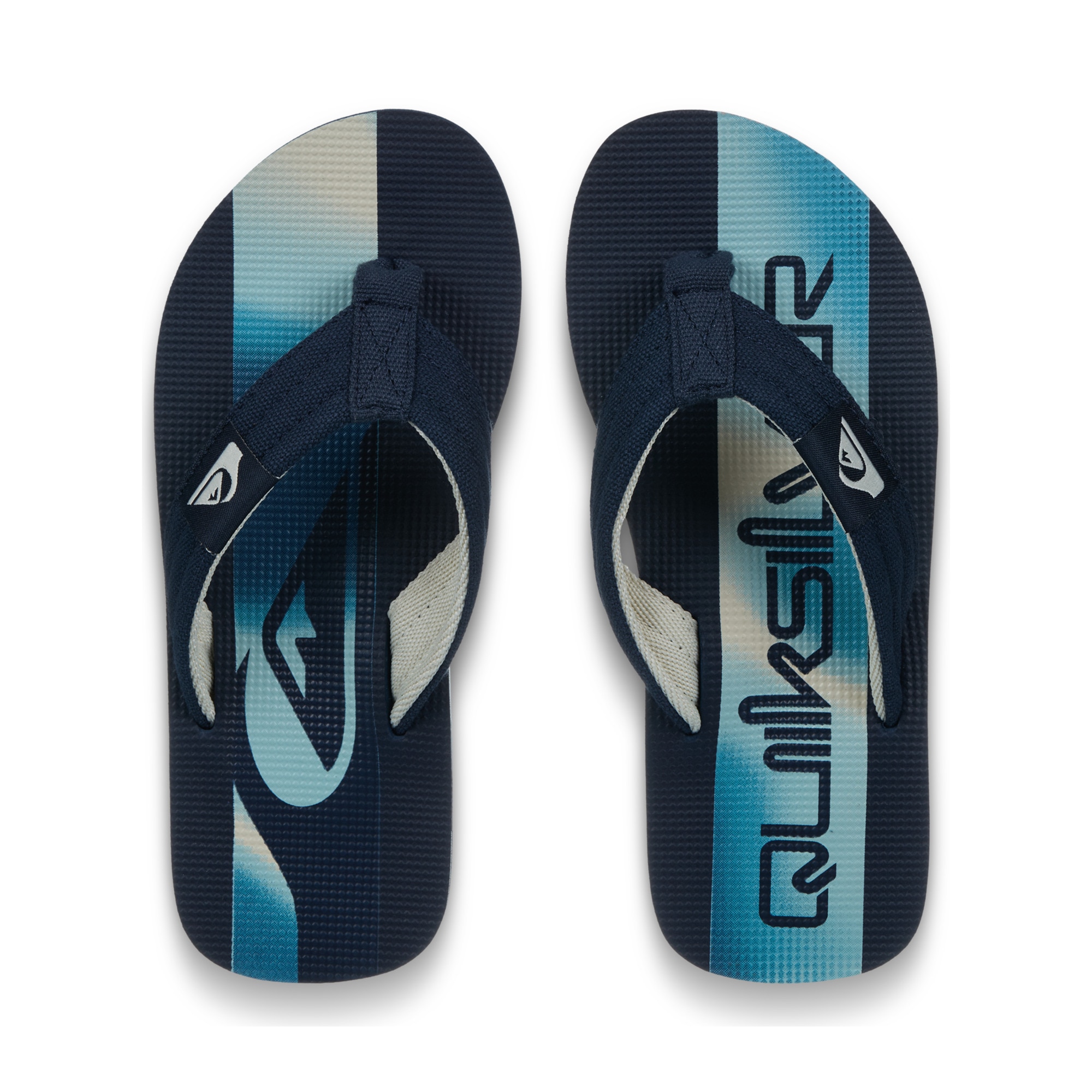 Chanclas de niños Molokai Layback Quiksilver - Azul oscuro Azul oscuro-4