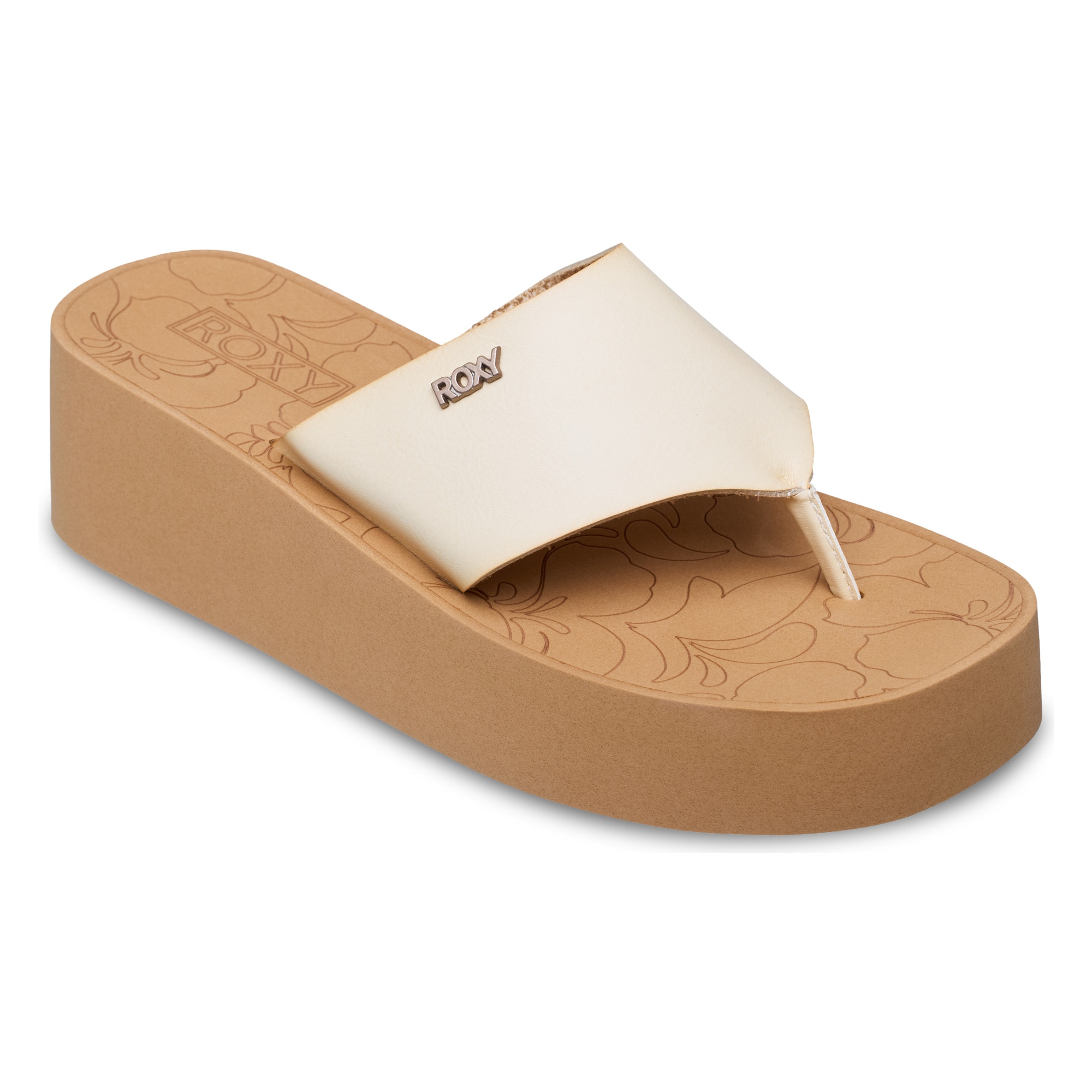 Roxy Chanclas de mujer Sunset Dreams Blanco