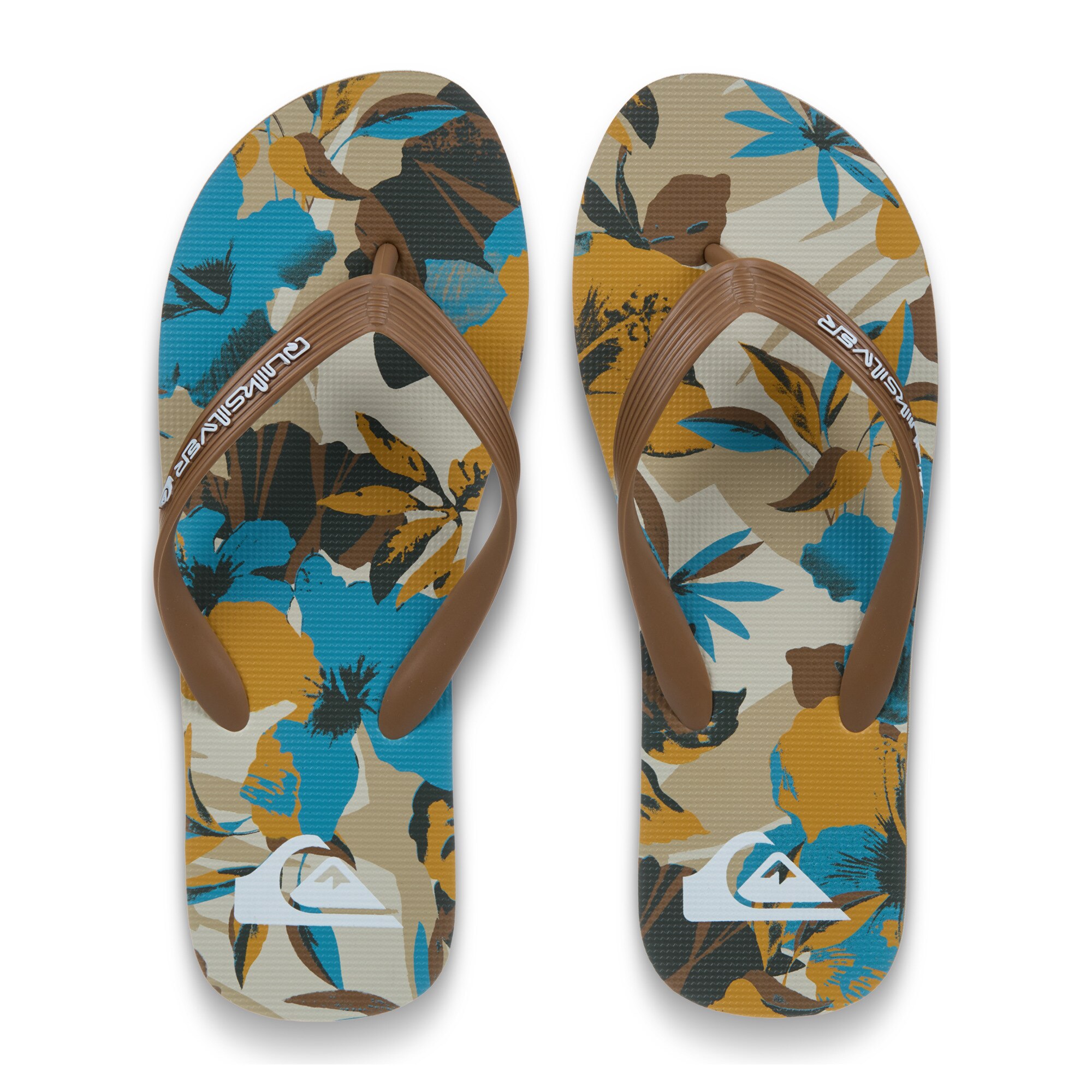 Chanclas de hombre Molokai Art Quiksilver - Marrón Marrón-4