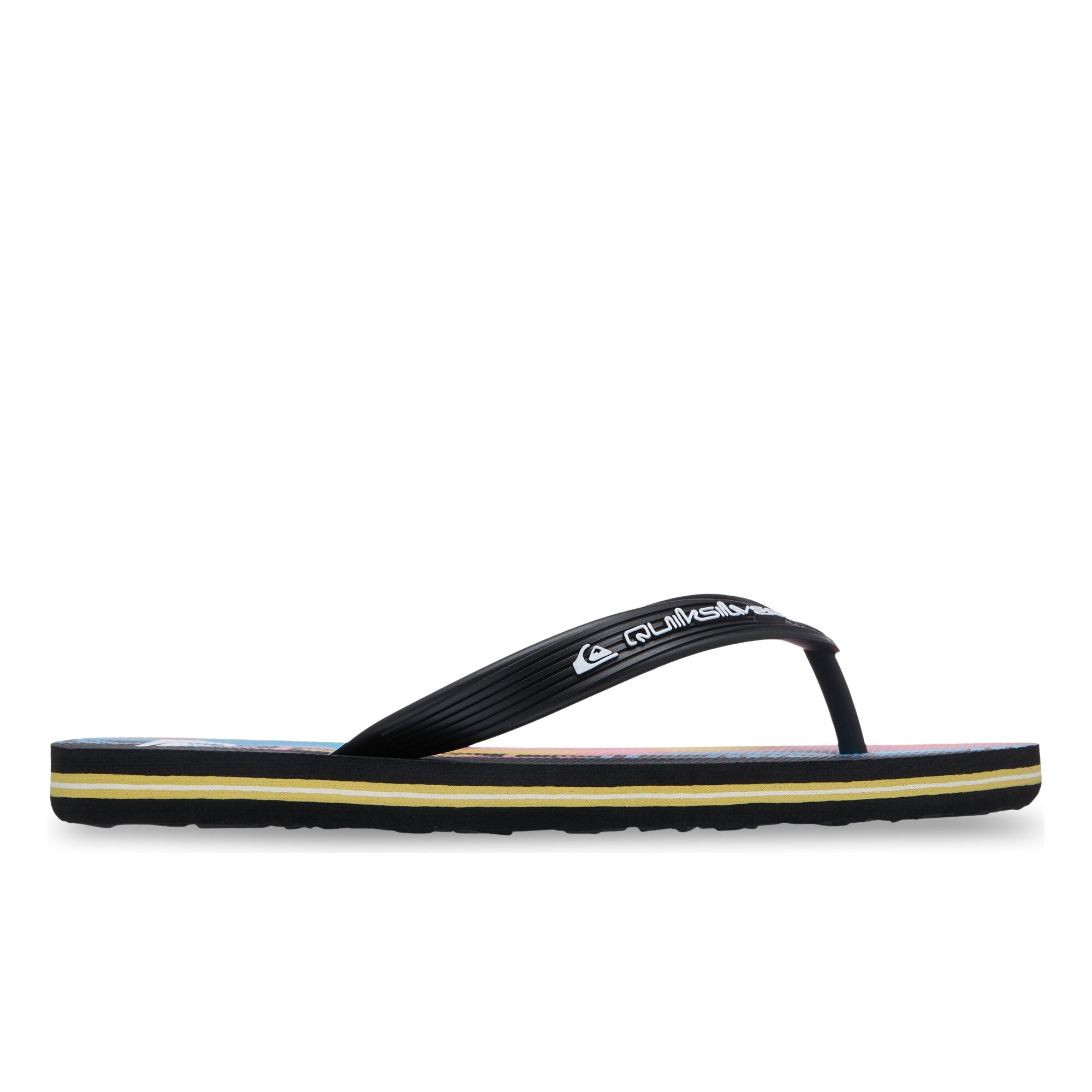 Chanclas de niños Molokai Art Quiksilver - Negro / Rosa Negro / Rosa-2