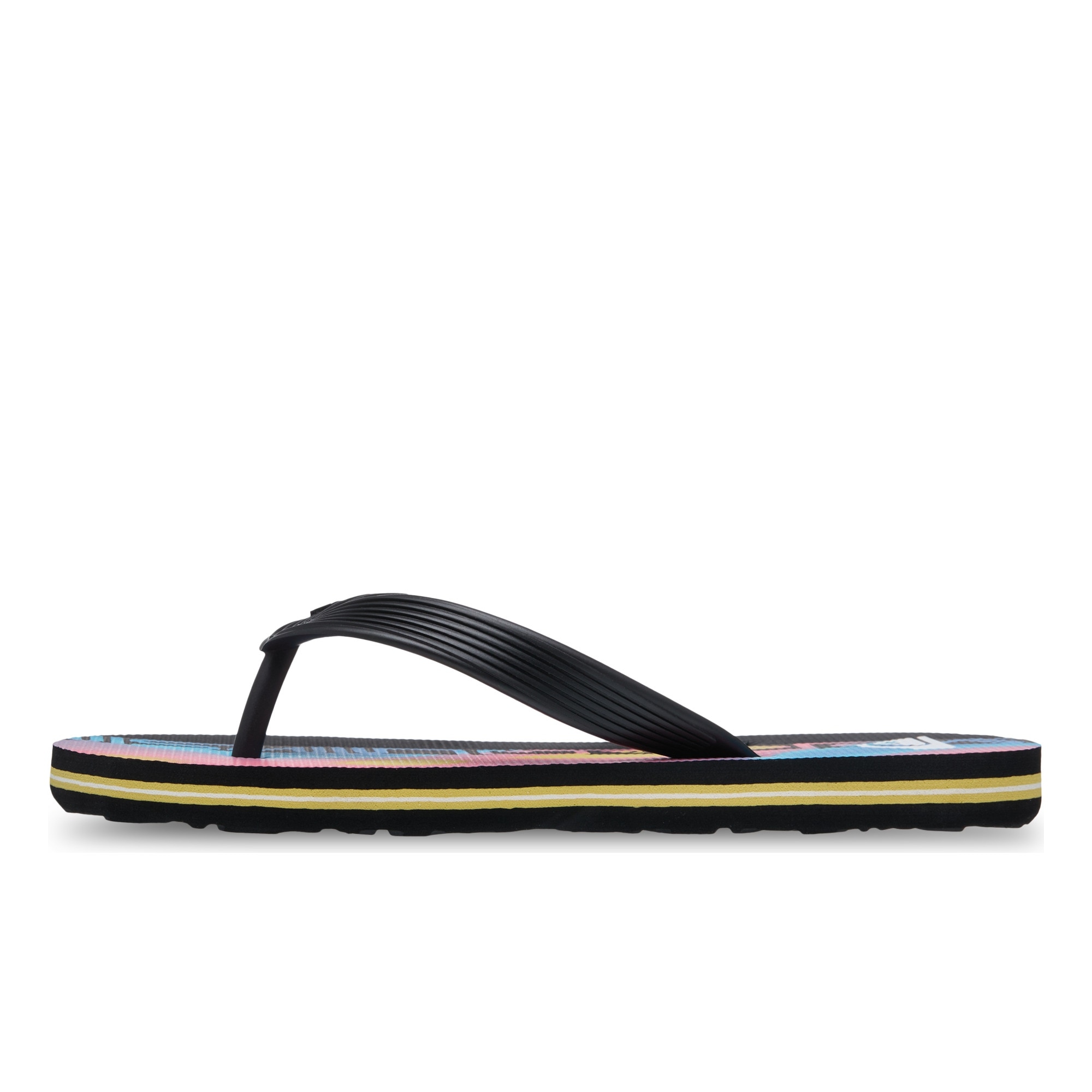 Chanclas de niños Molokai Art Quiksilver - Negro / Rosa Negro / Rosa-3