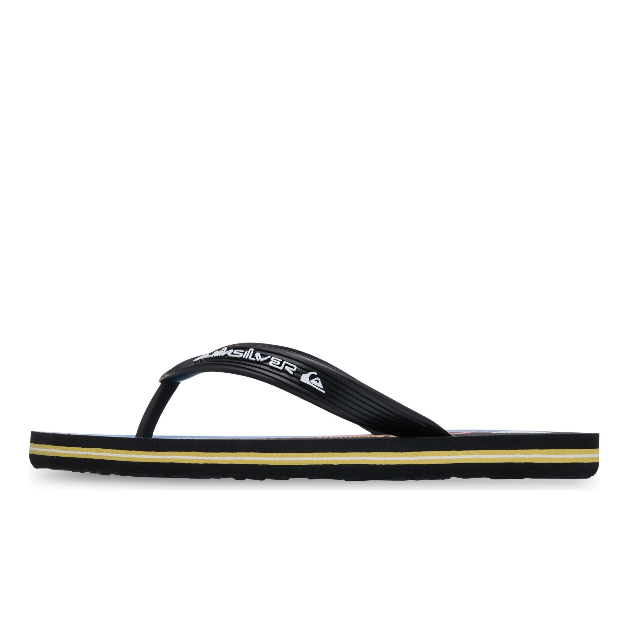Chanclas de niños Molokai Art Quiksilver - Negro / Rosa Negro / Rosa-5