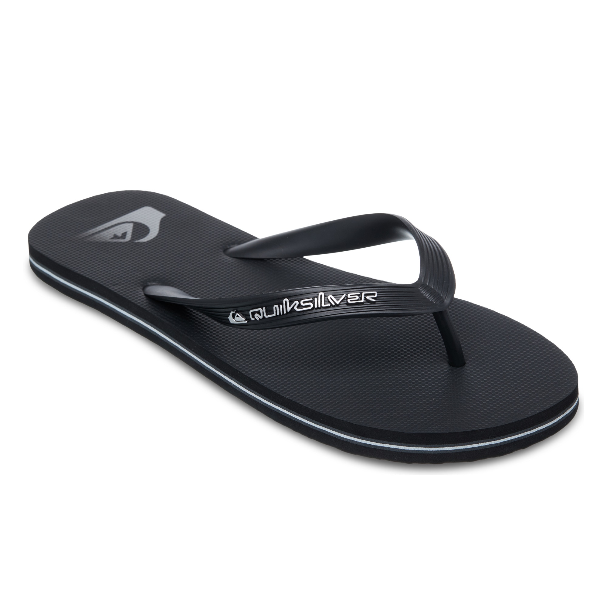 Quiksilver Chanclas de hombre Molokai Core Negro