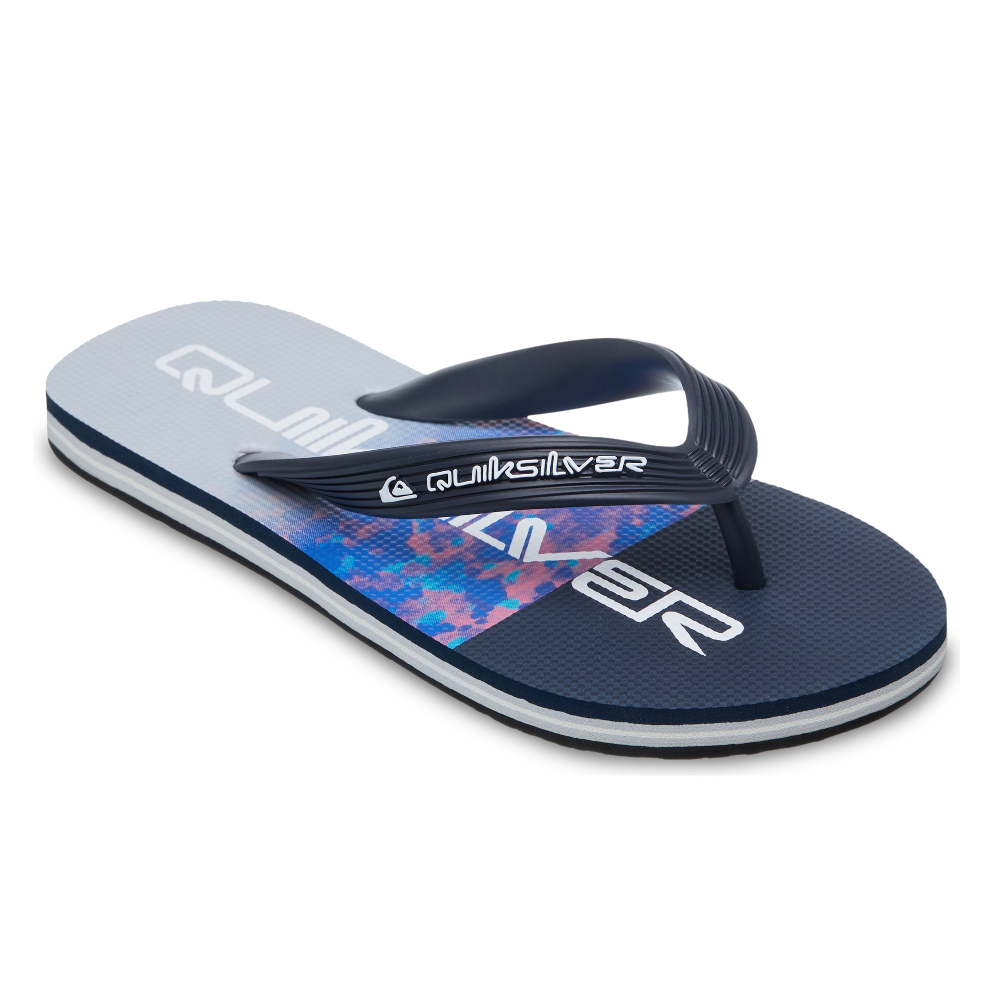 Chanclas de niños Molokai Art Quiksilver - Azul Océano Azul Océano-1