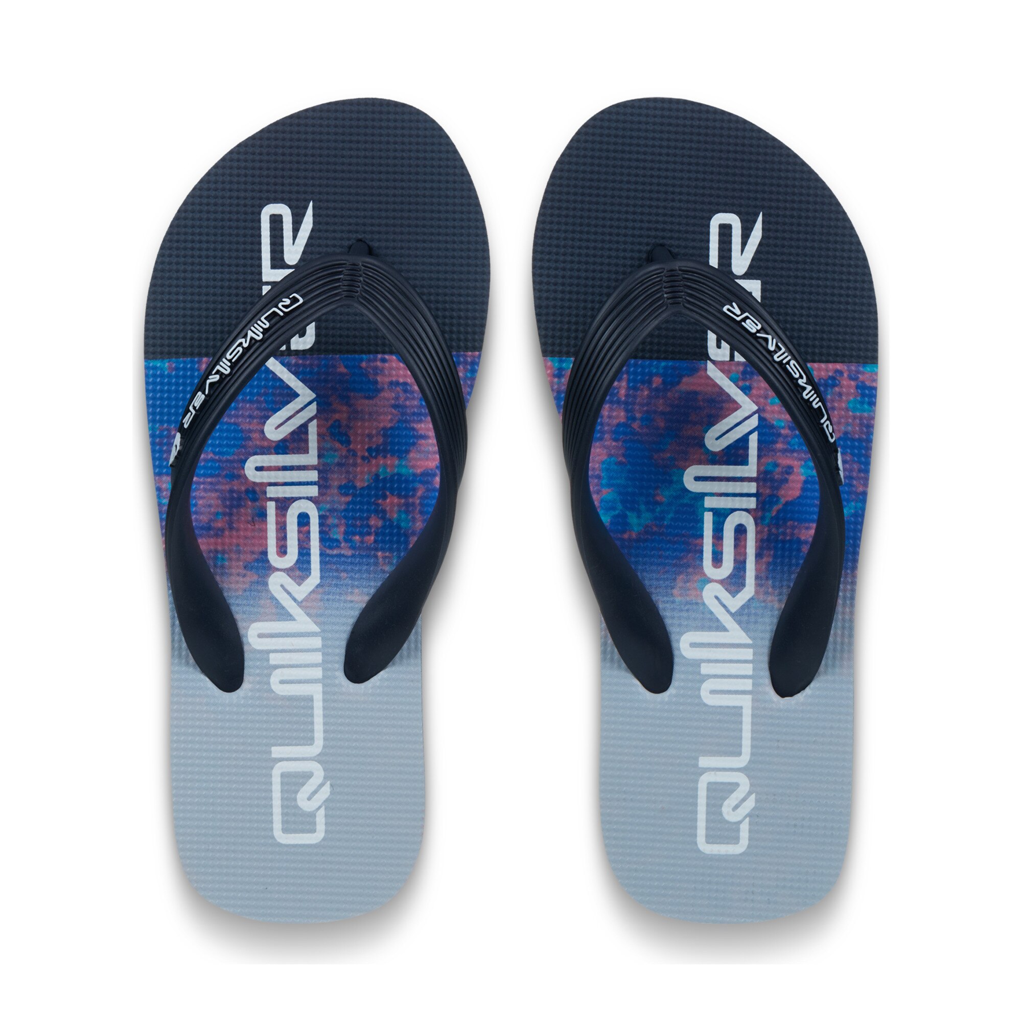 Chanclas de niños Molokai Art Quiksilver - Azul Océano Azul Océano-4