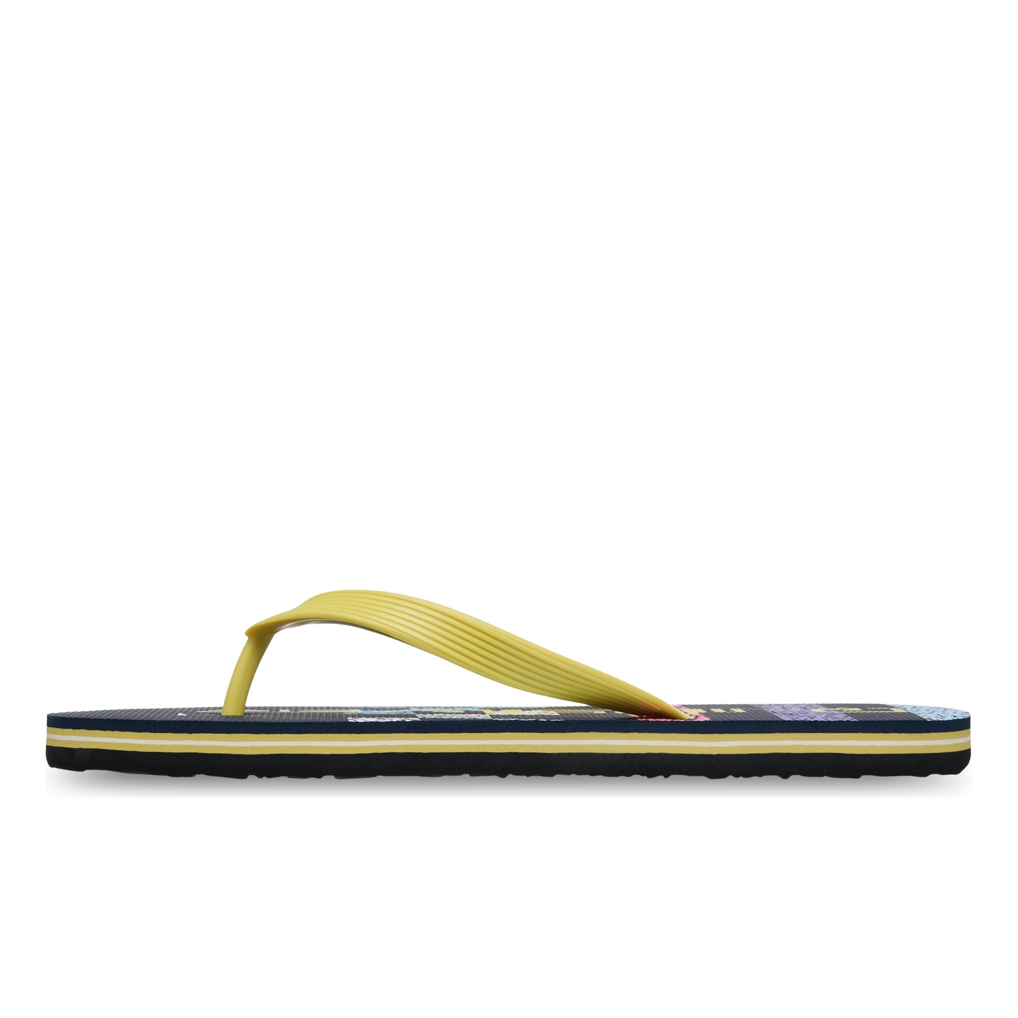 Chanclas de hombre Molokai Stripe Quiksilver - Azul / Amarillo Azul / Amarillo-3