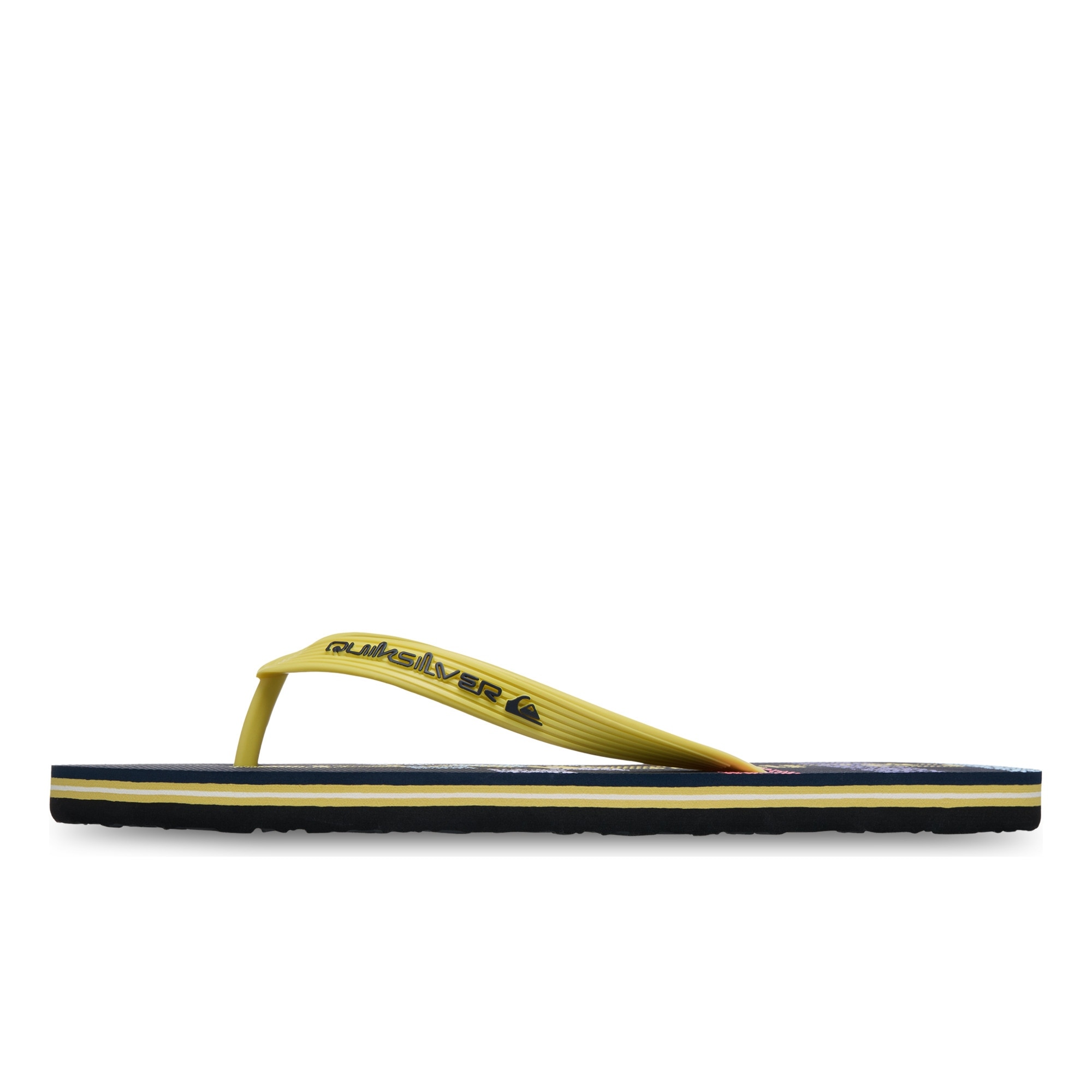 Chanclas de hombre Molokai Stripe Quiksilver - Azul / Amarillo Azul / Amarillo-5