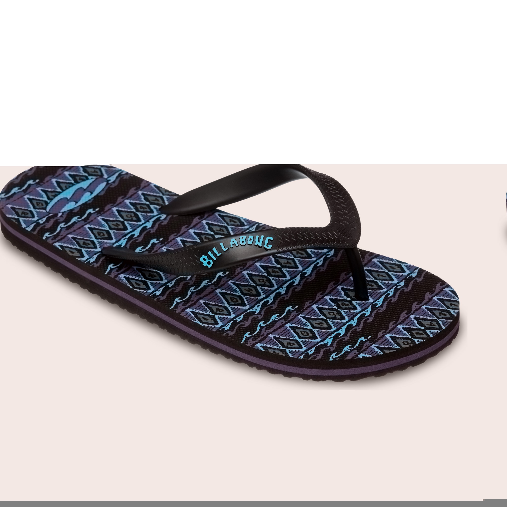 Chanclas de niños Tides Billabong - Negro / Azul Negro / Azul-1