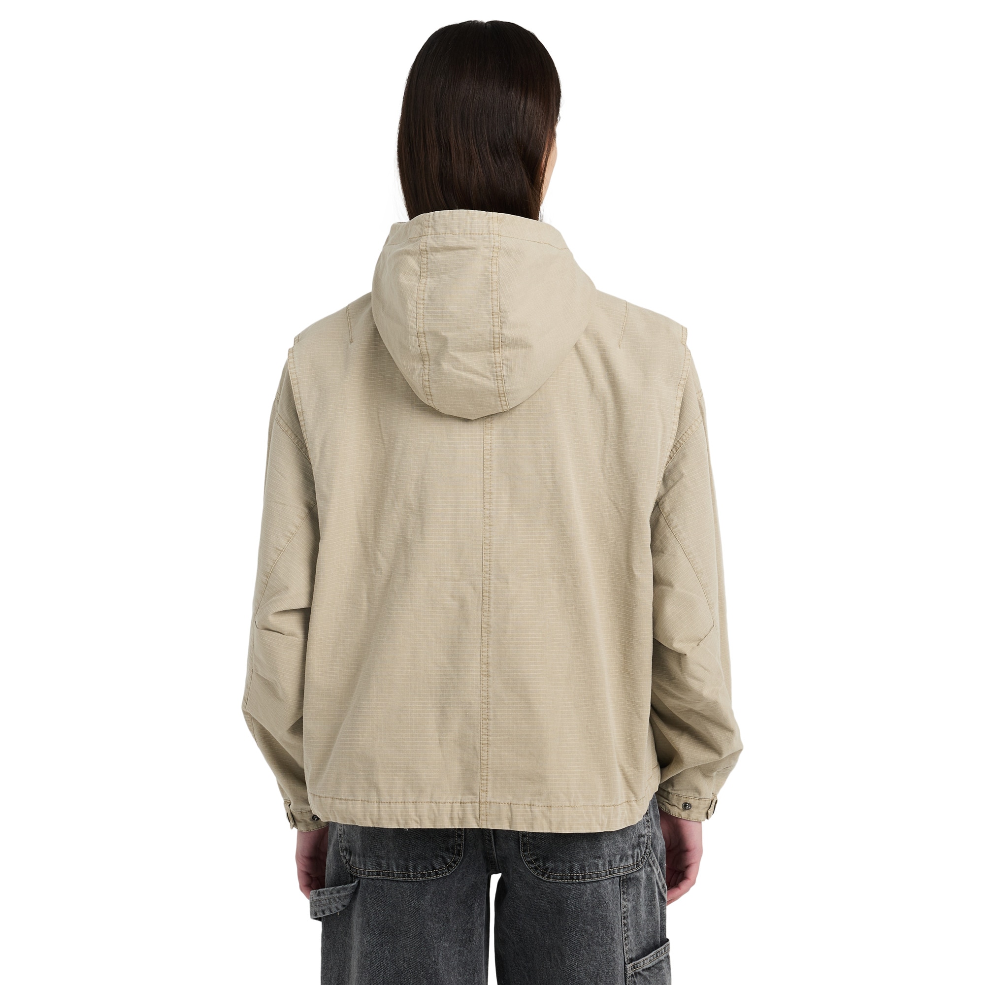 Imagen 2 de Parka con capucha de mujer Ripstop Element - Beige Beige