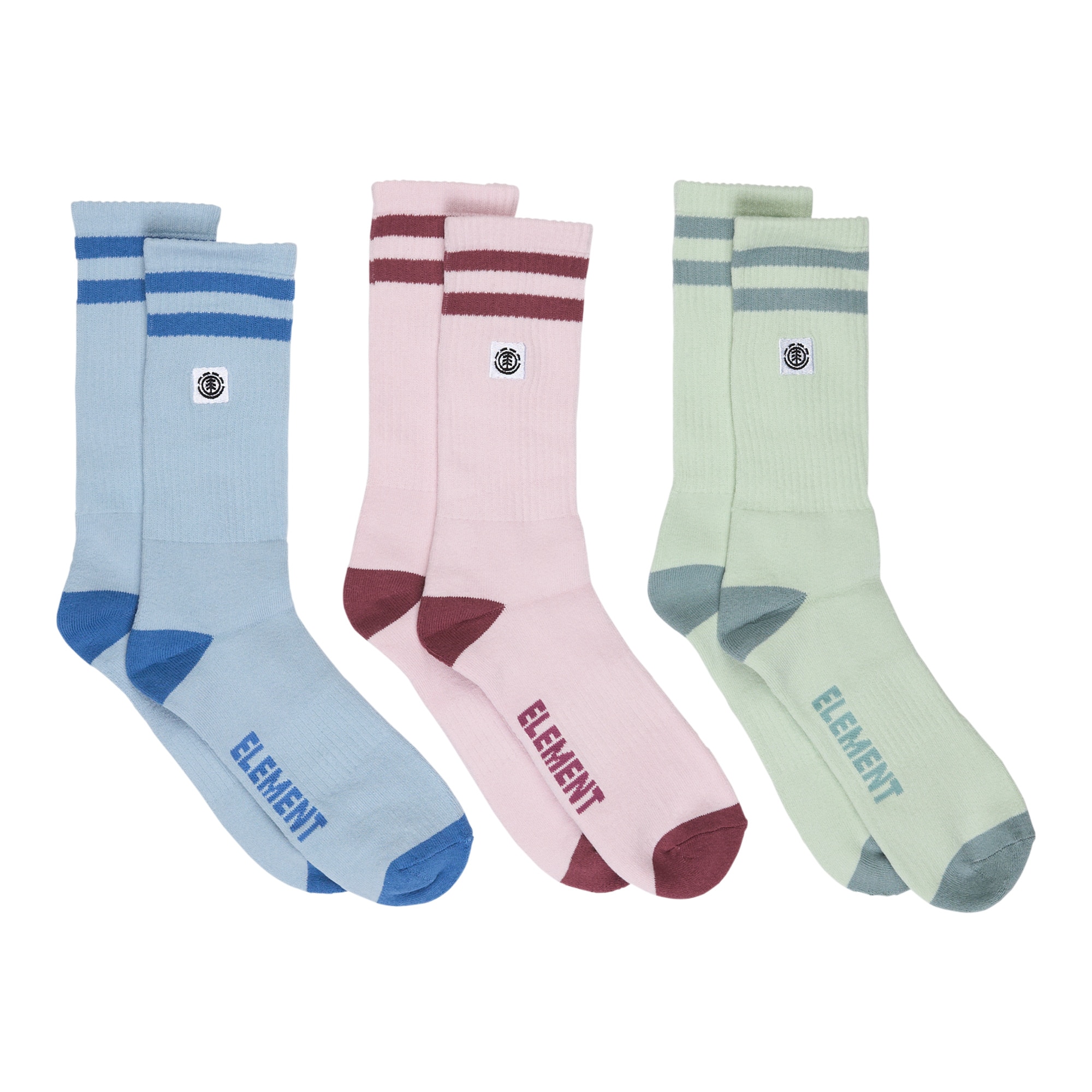 Imagen 0 de Calcetines de hombre 2Tone Icon 3Pk Element Rosa