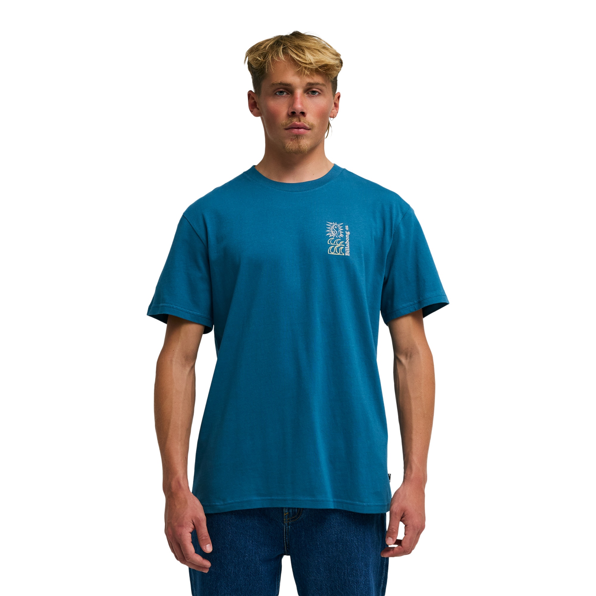 Billabong Camiseta de hombre The Feeling Naranja