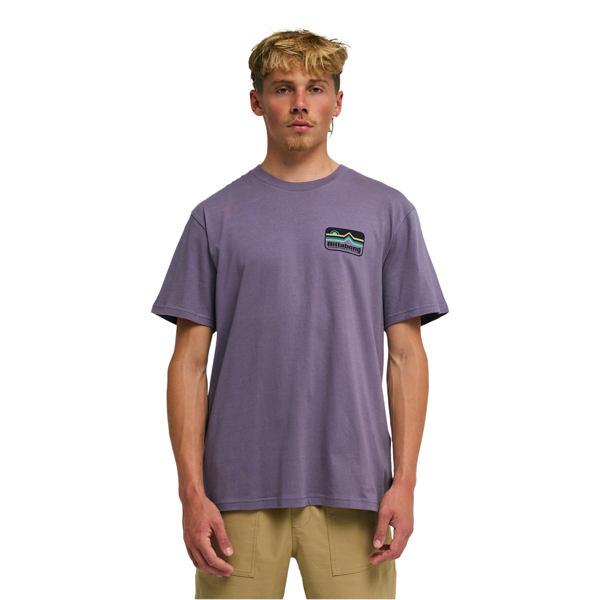 Camiseta de hombre Range Billabong - Morado Morado-1