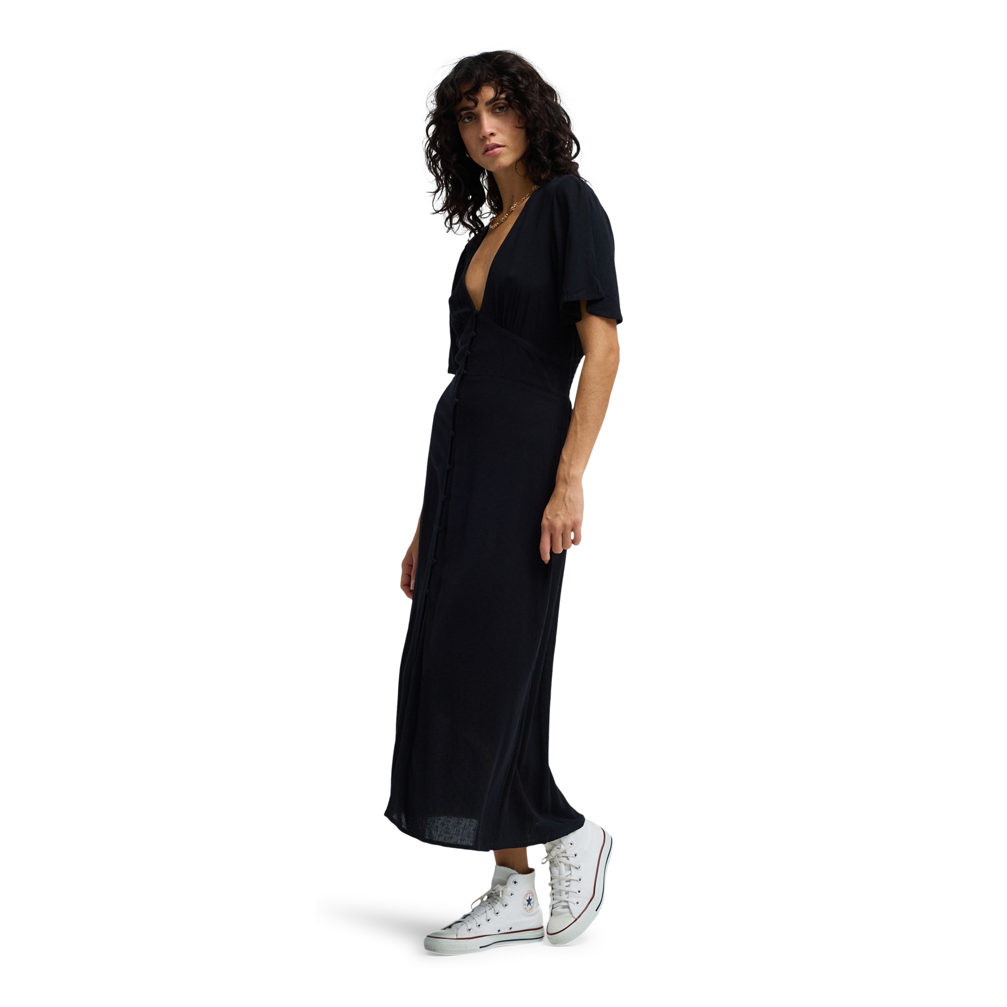 Vestido de mujer Your Girl Billabong - Negro Negro-4